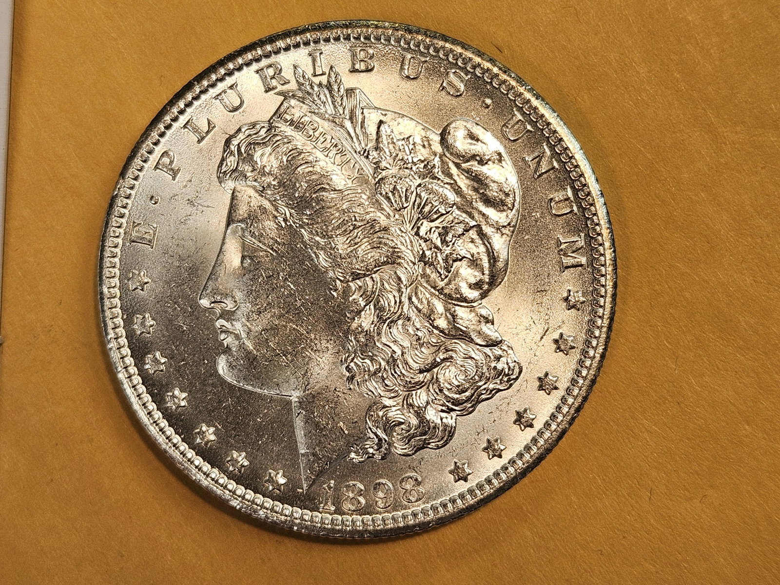 GEM Brilliant Uncirculated 1898-O Morgan Dollar - 6