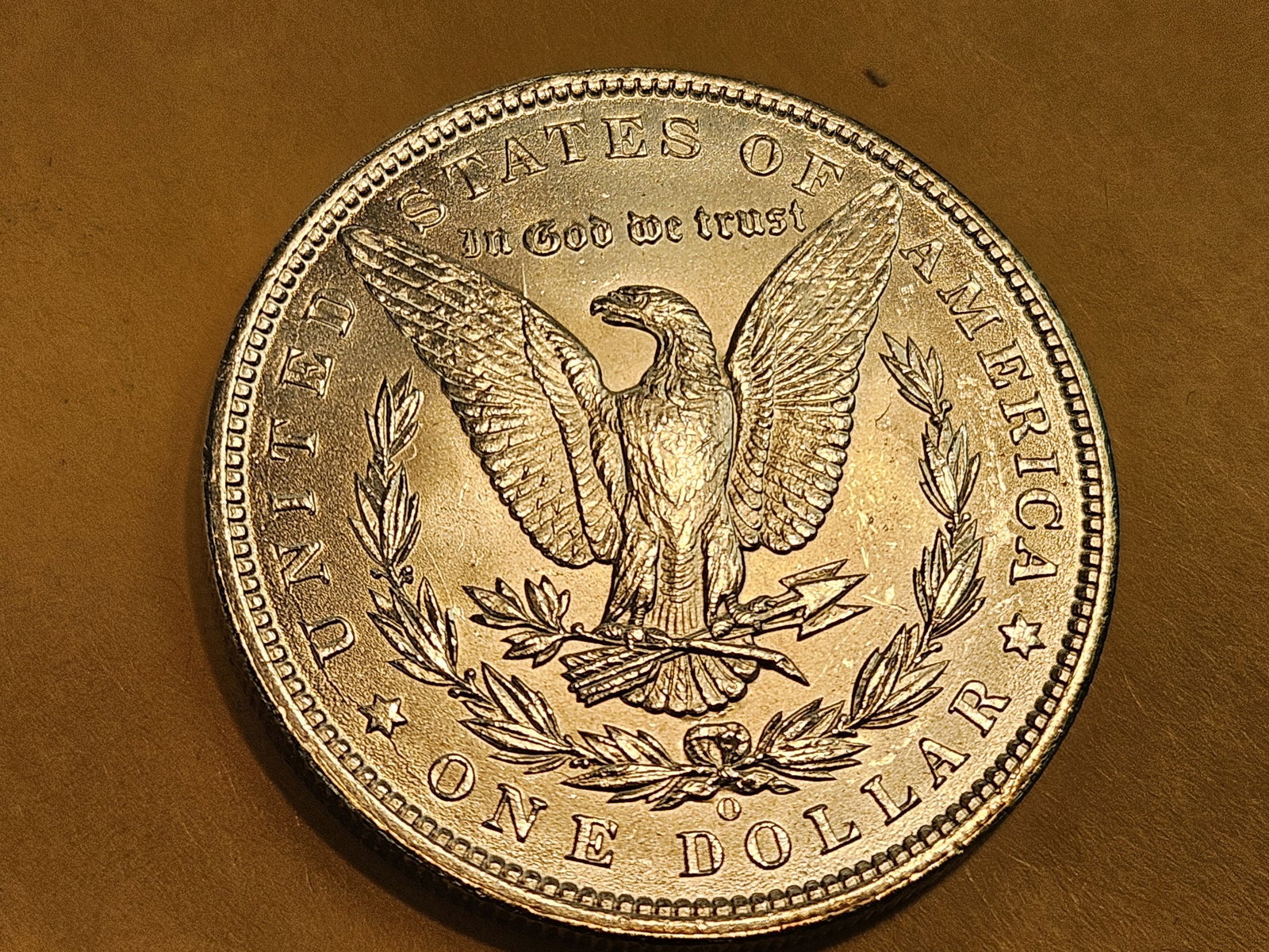 GEM Brilliant Uncirculated 1898-O Morgan Dollar - 8