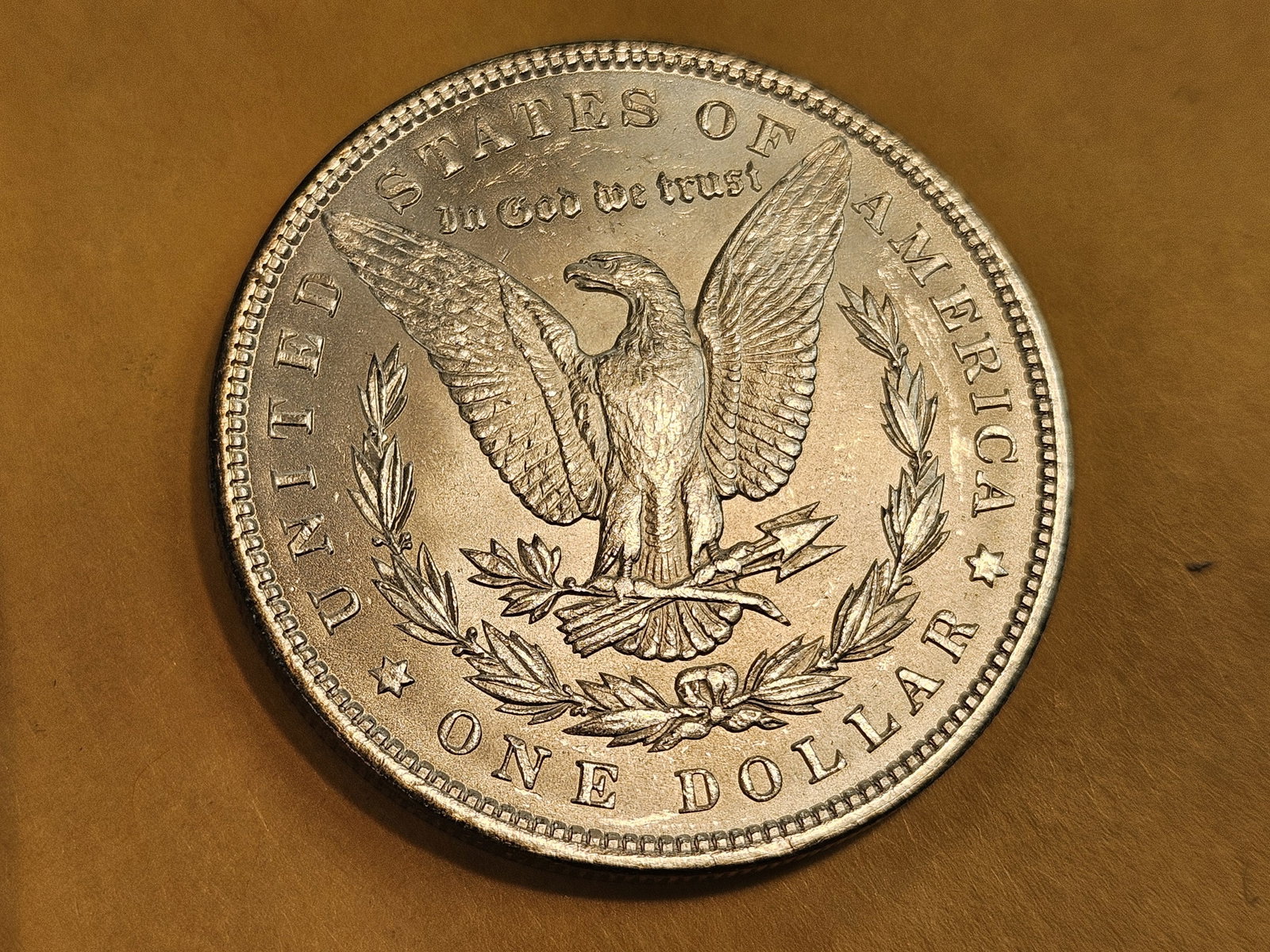 Very Choice Brilliant Uncirculated 1900 Morgan Dollar - 5