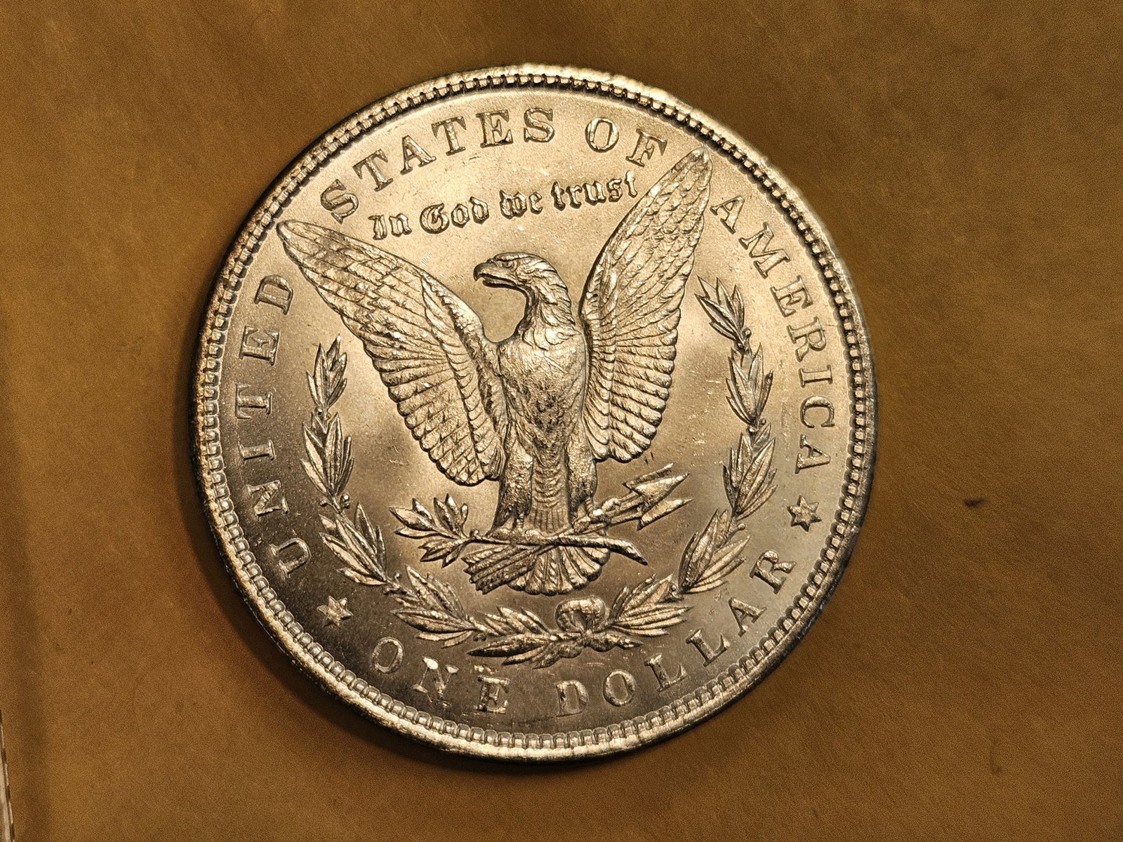 Very Choice Brilliant Uncirculated 1900 Morgan Dollar - 6