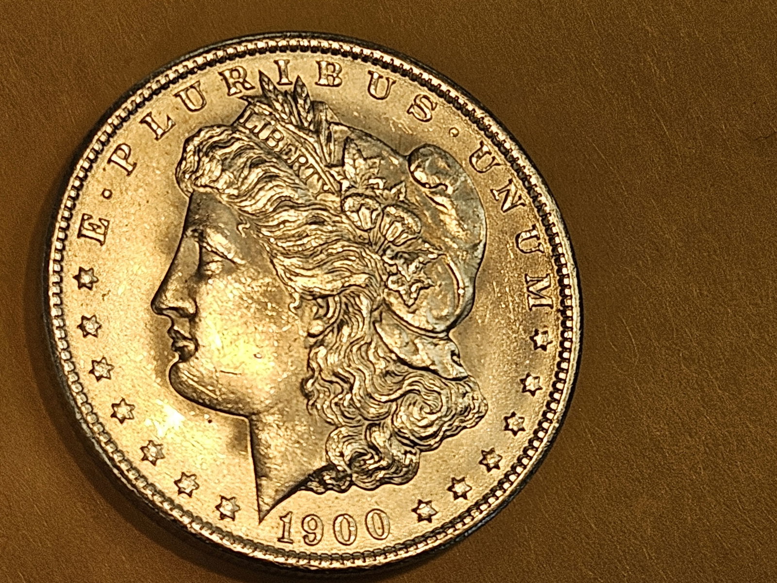 Very Choice Brilliant Uncirculated 1900-O Morgan Dollar - 4