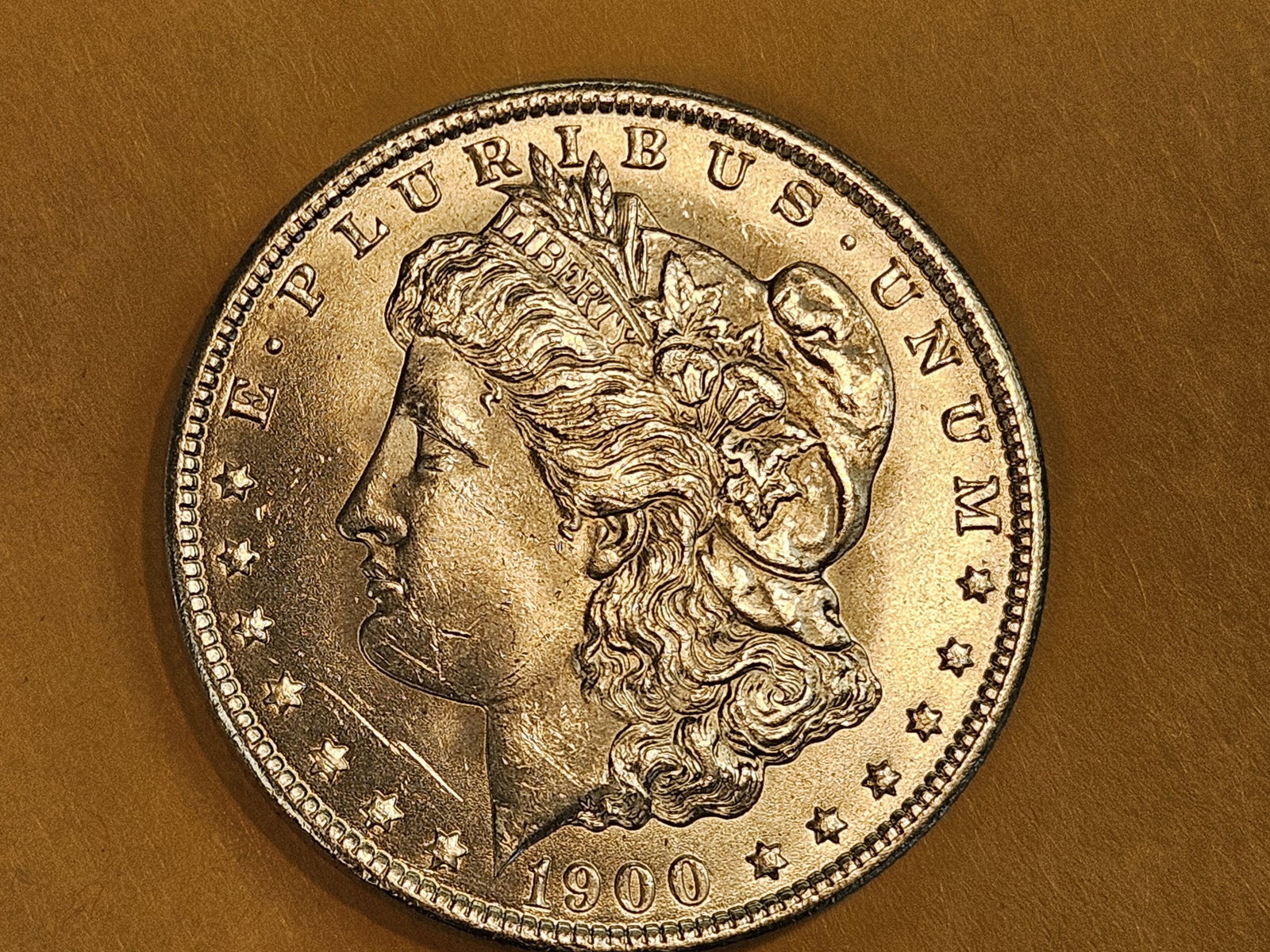 Very Choice Brilliant Uncirculated 1900-O Morgan Dollar - 5