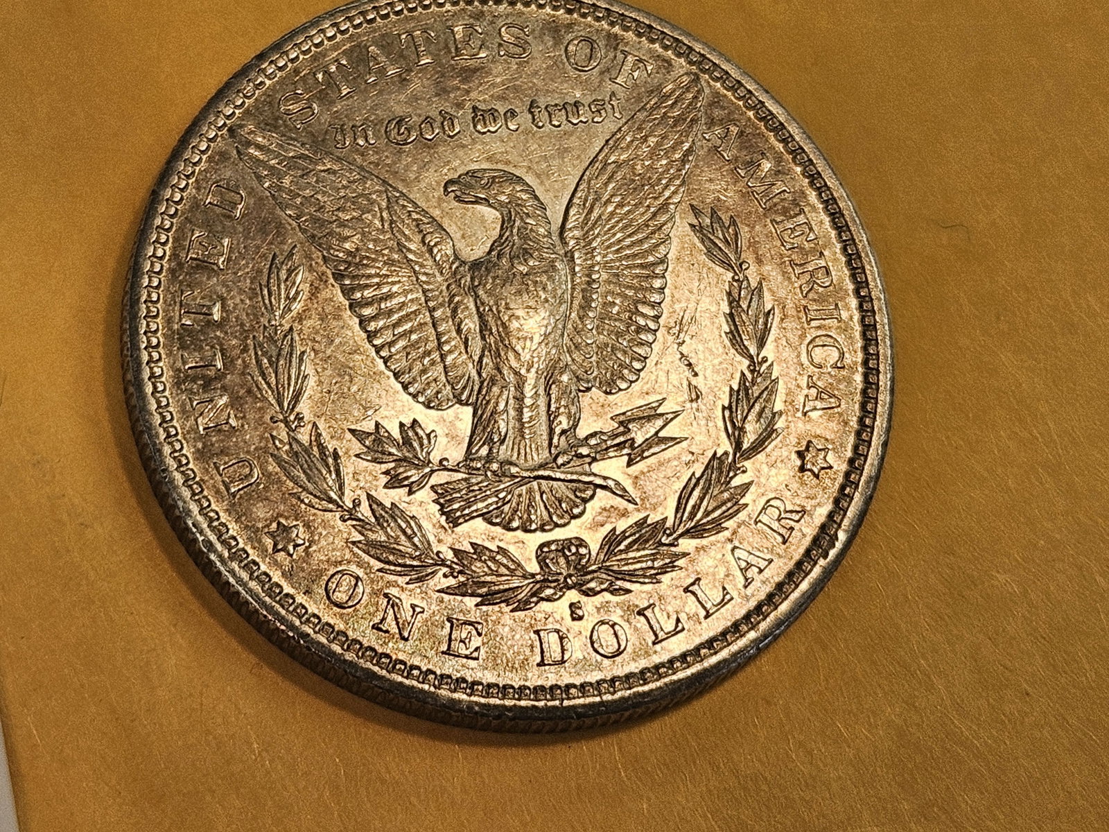 Lil Better Date 1887-S Morgan silver Dollar - 6