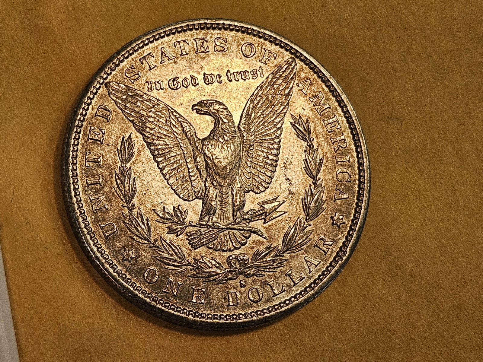 Lil Better Date 1887-S Morgan silver Dollar - 7