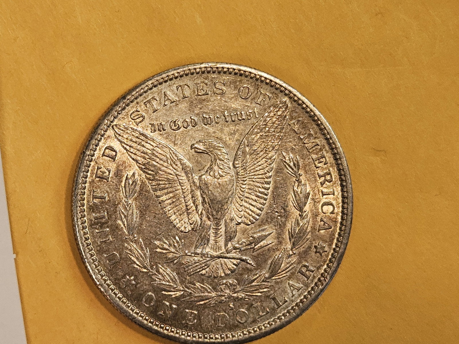Lil Better Date 1887-S Morgan silver Dollar - 8