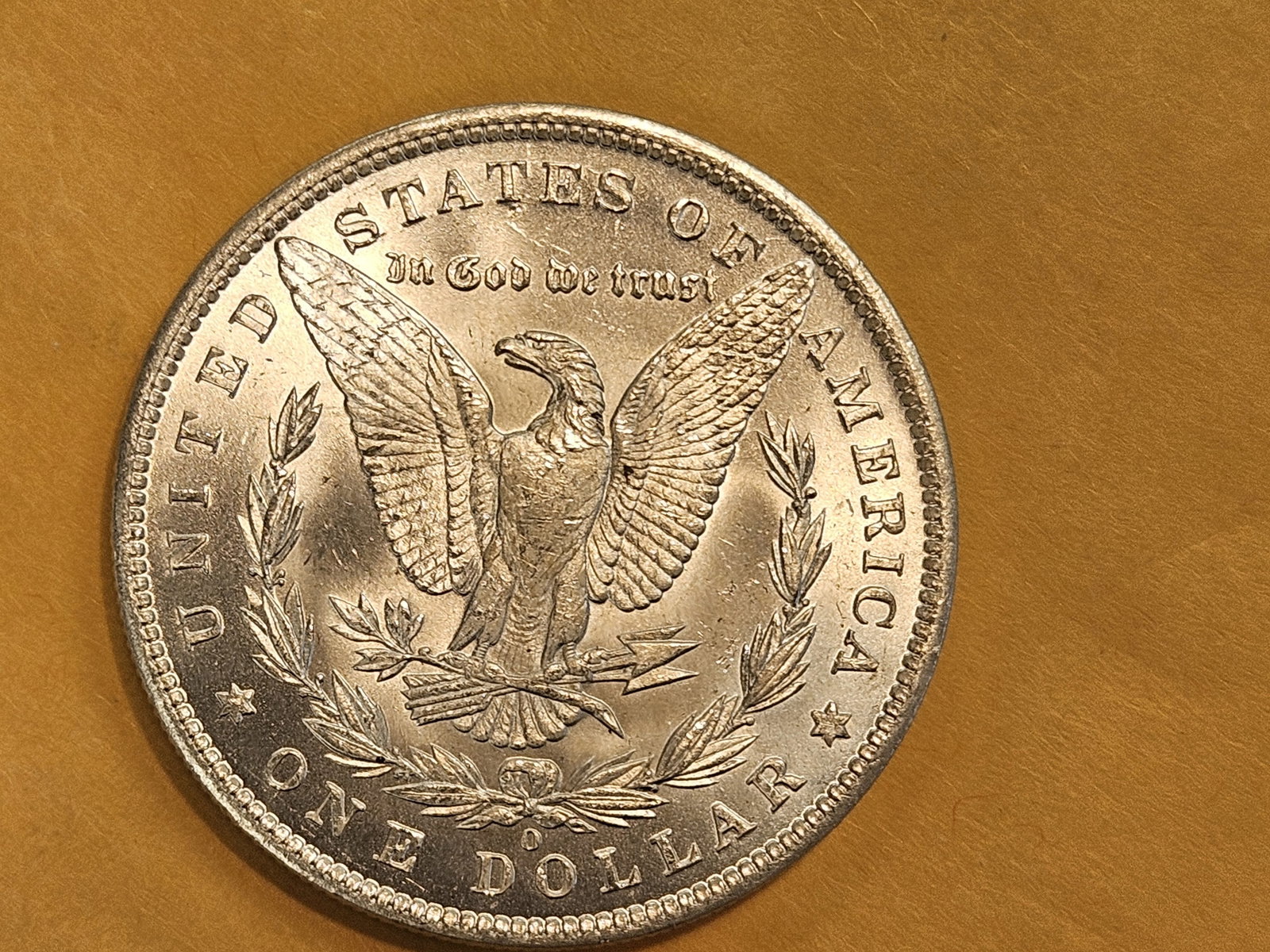 GEM Brilliant Uncirculated 1885-O Morgan Dollar - 10