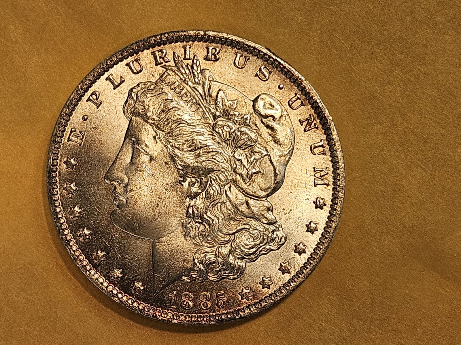 GEM Brilliant Uncirculated 1885-O Morgan Dollar - 6