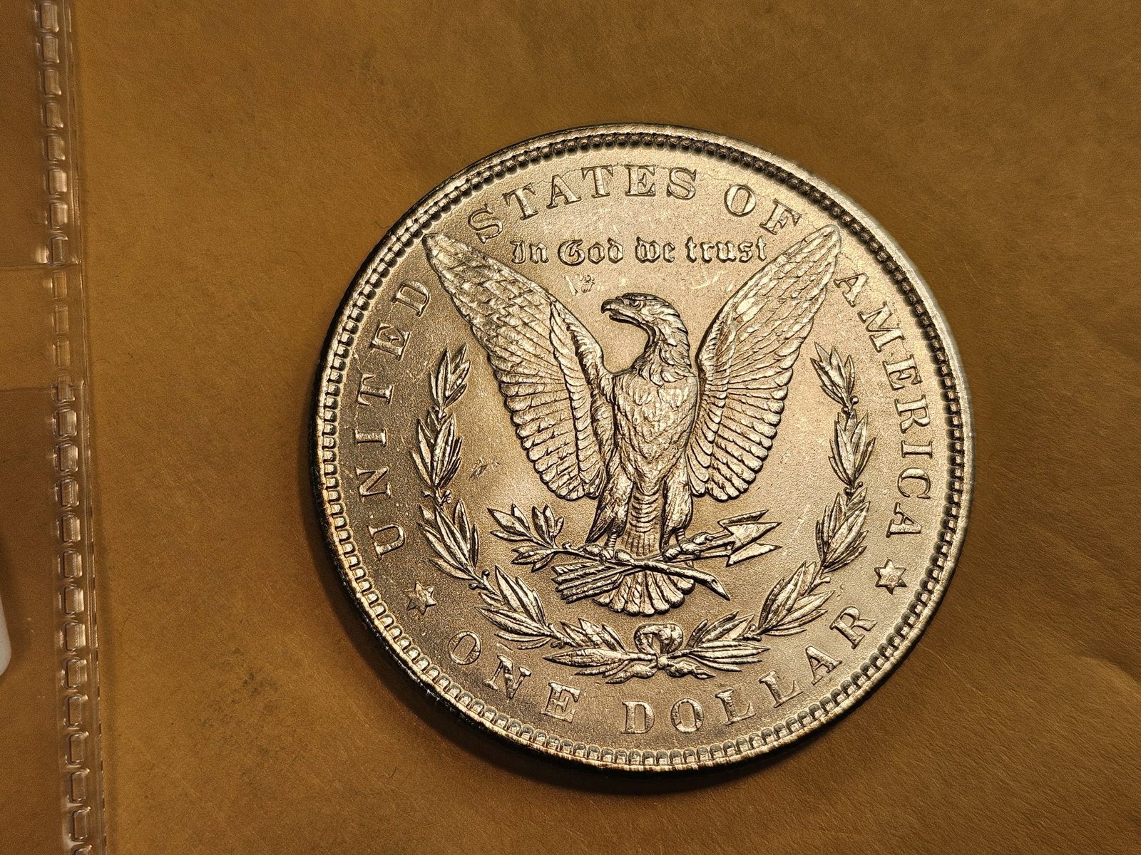 Choice Brilliant Uncirculated 1898 Morgan Dollar - 3