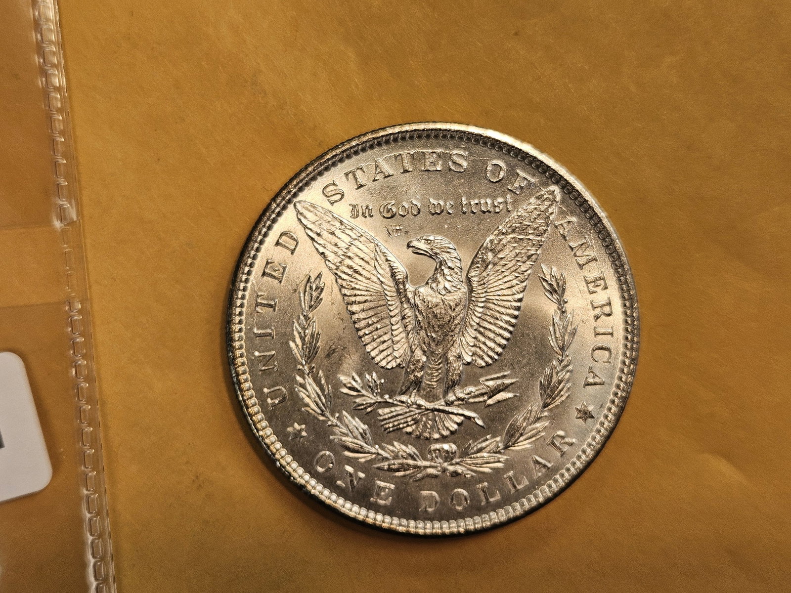 Choice Brilliant Uncirculated 1898 Morgan Dollar - 4