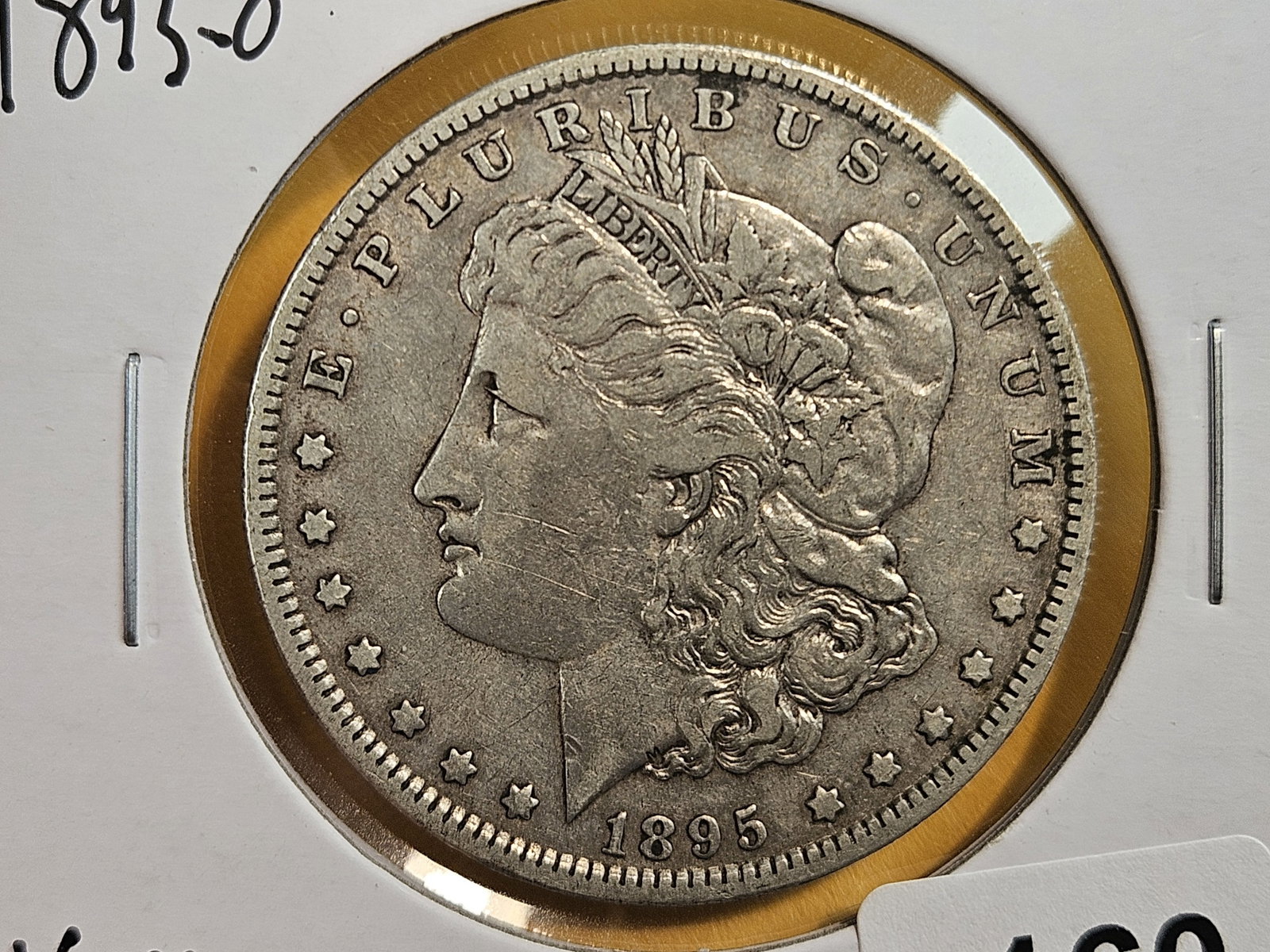 ** KEY DATE ** 1895-O Morgan Dollar in Very Fine plus: Tough KEY DATE!
