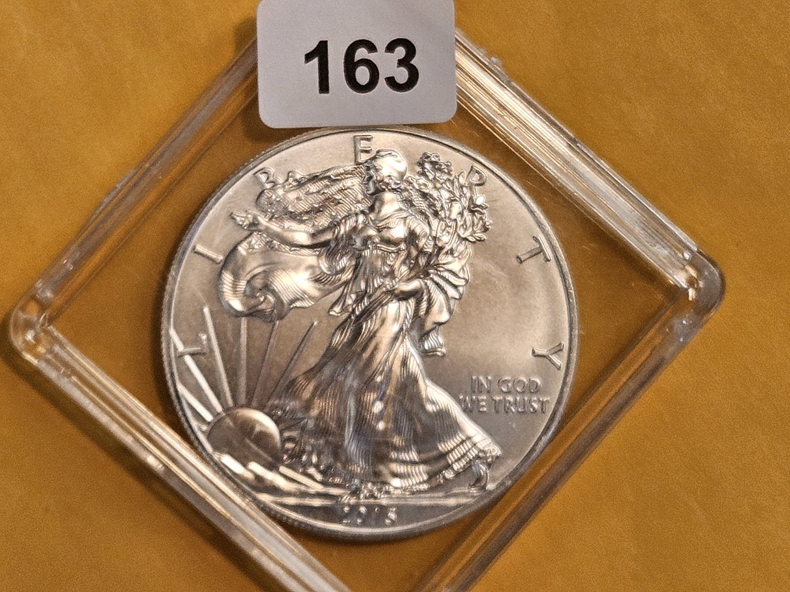 GEM Brilliant Uncirculated 2015 American Silver Eagle (1 of 2)