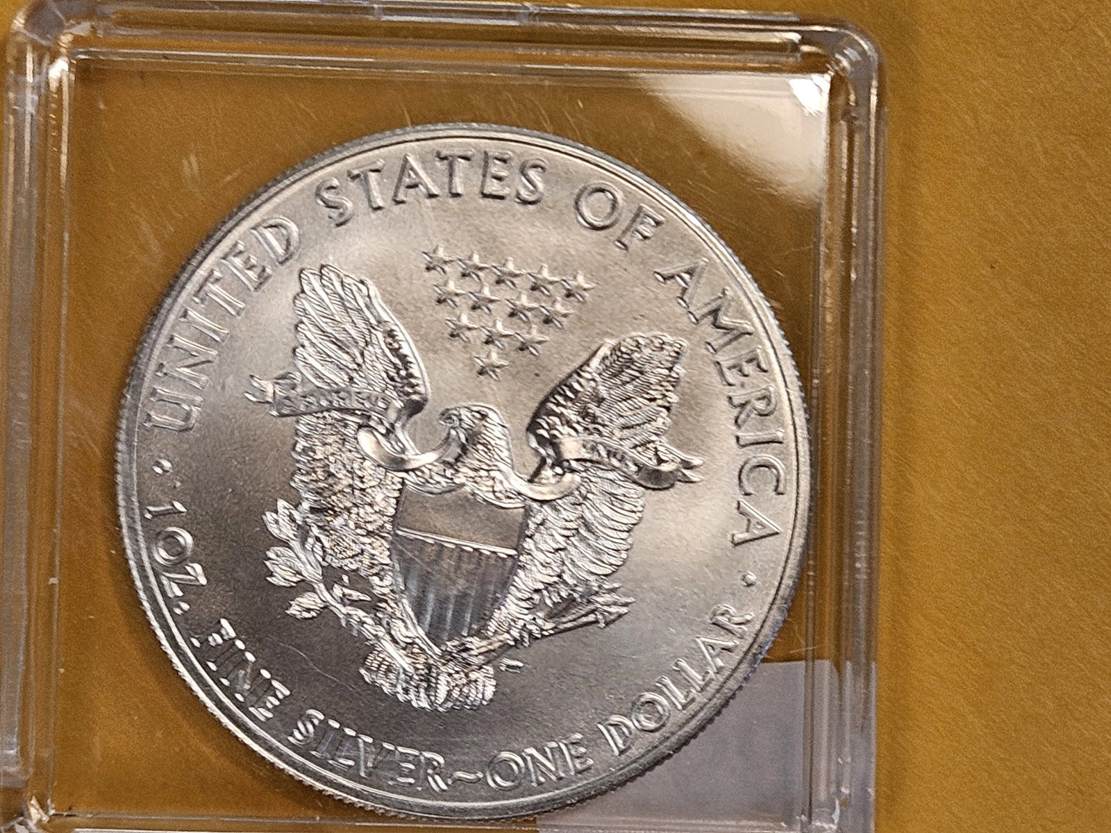 GEM Brilliant Uncirculated 2015 American Silver Eagle - 2