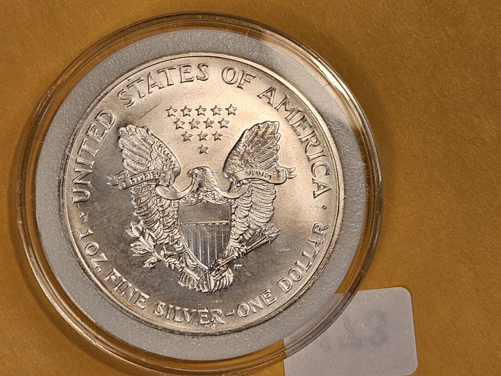 GEM Brilliant Uncirculated 2003 American Silver Eagle - 2