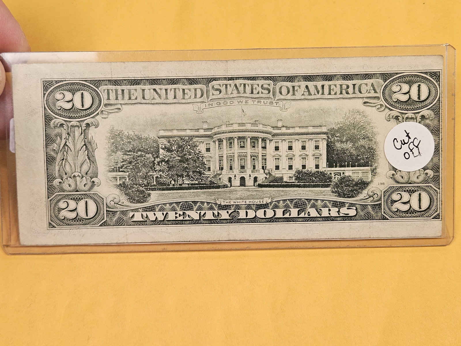 BEP ERROR! Series 1990 Twenty Dollar FRN - 2