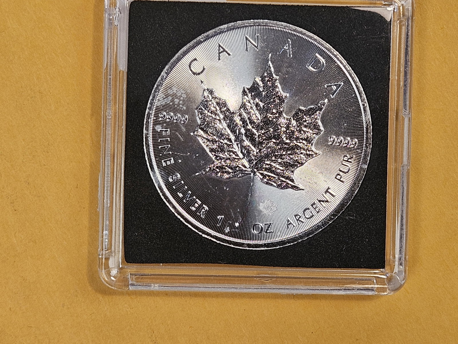 GEM 2016 Canada Silver Five Dollar - 2
