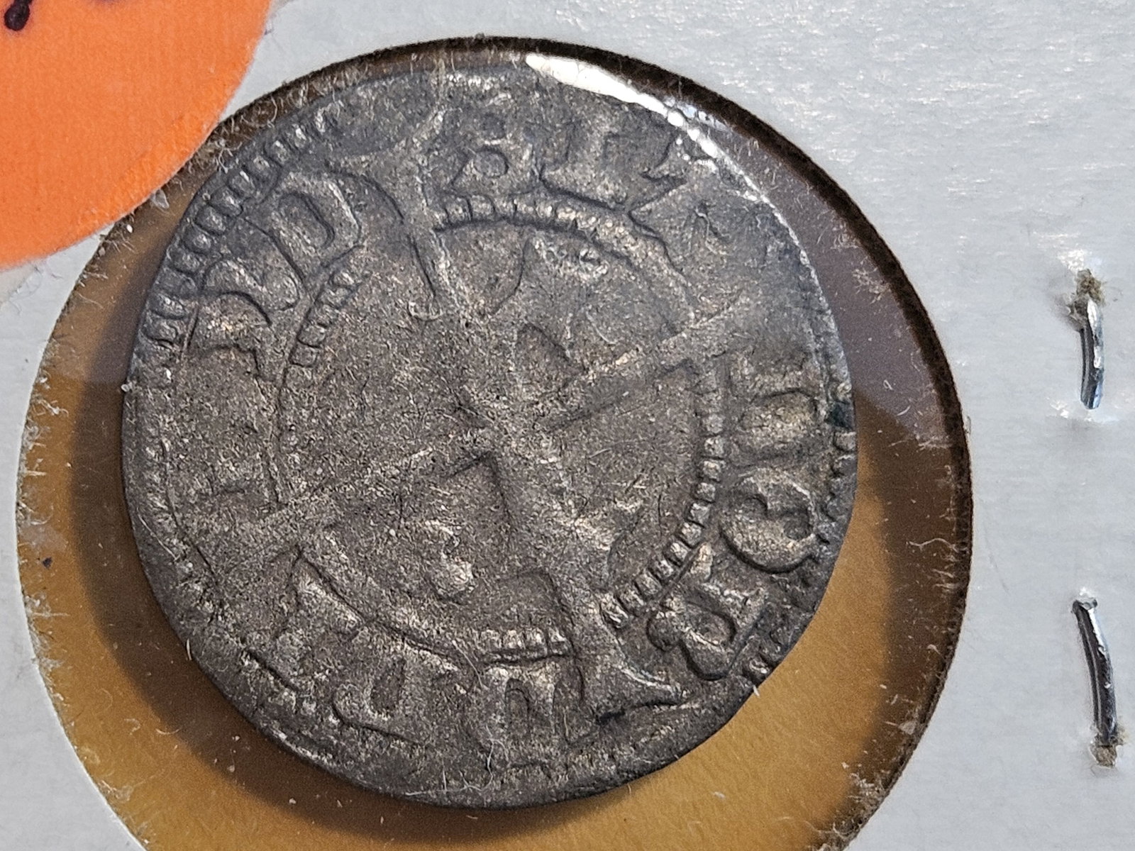 Scarcer c.1550 German States Rostock halbschilling - 3
