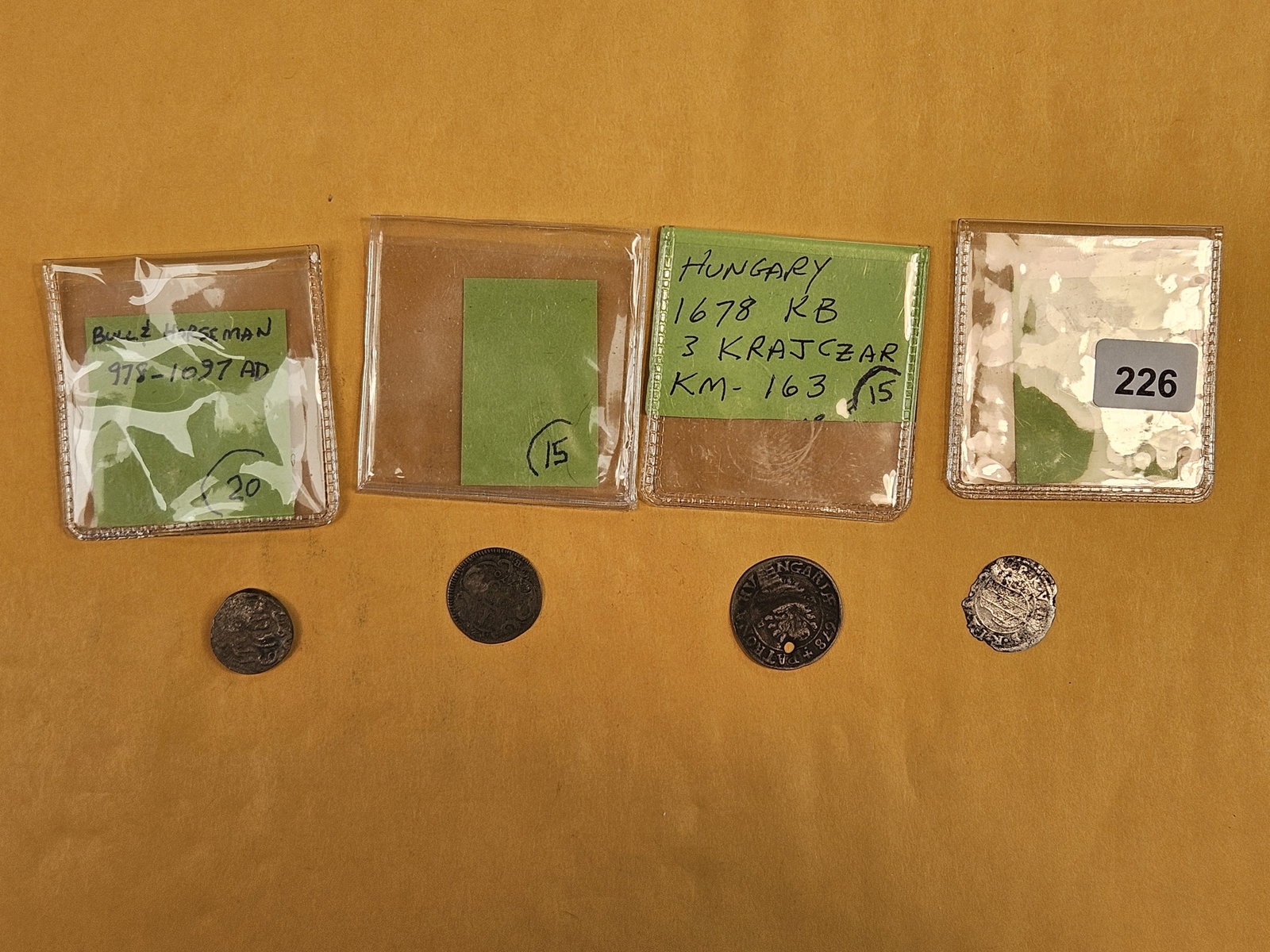 Four more cool Ancient and Medieval coins: Or would 1000 AD be considered medieval?