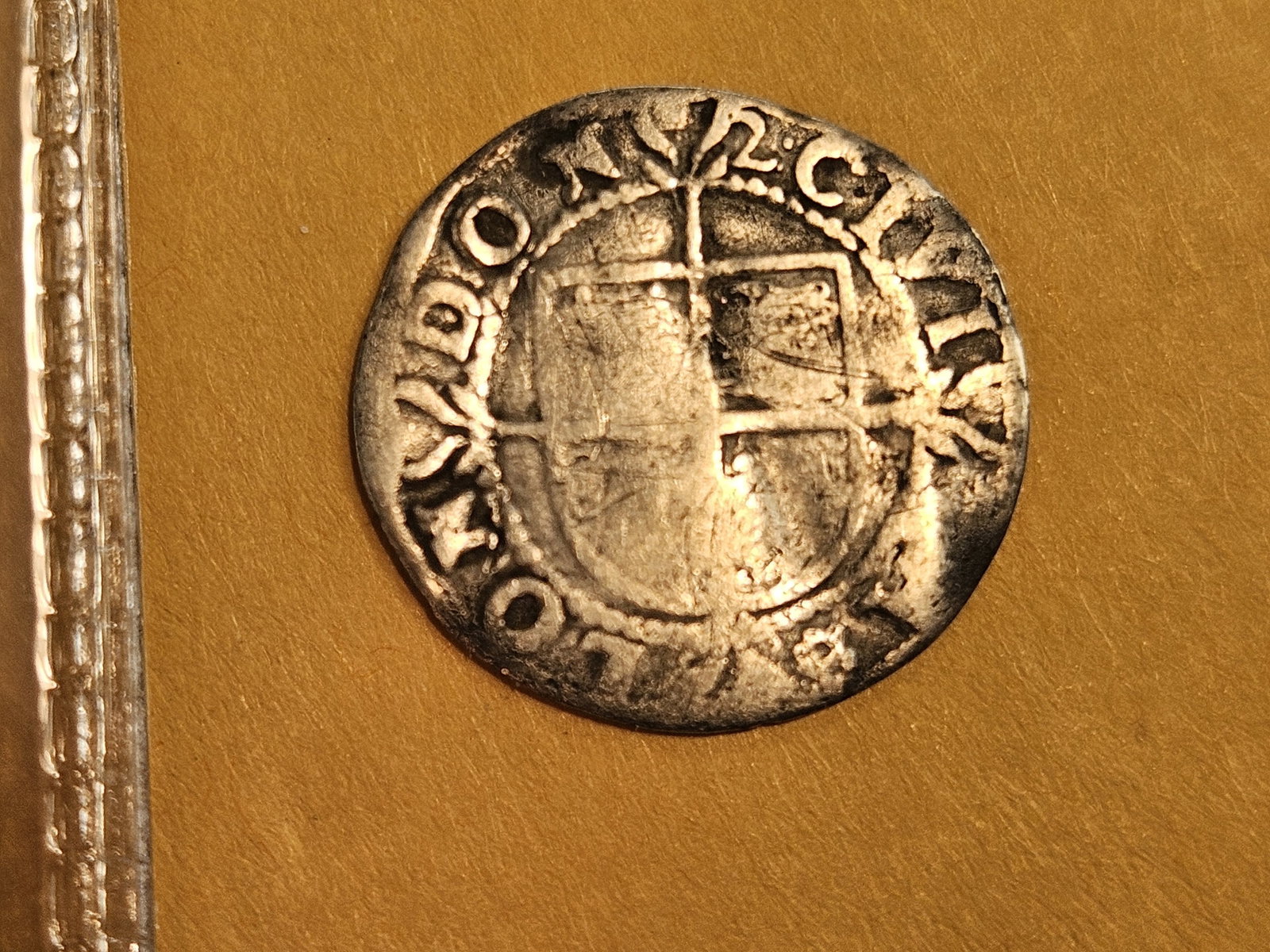 1602 England silver 1/2 Groat: Elizabeth I