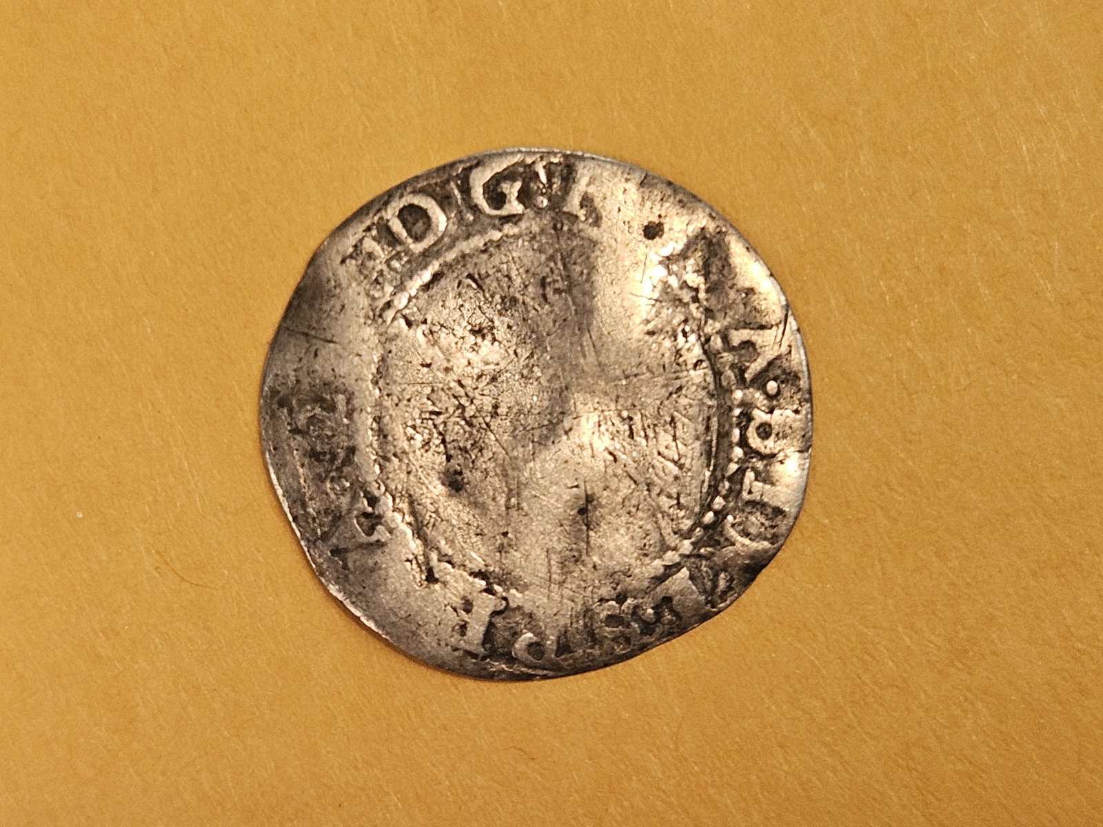 1602 England silver 1/2 Groat - 3