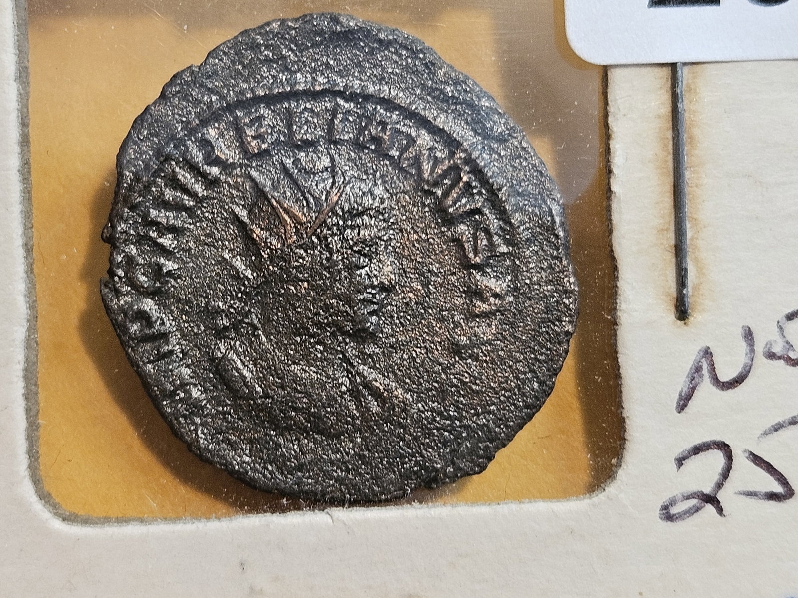 ANCIENT! Two headed ancient coin from 271 - 272 AD: Vabalathus-Aruelian (?)