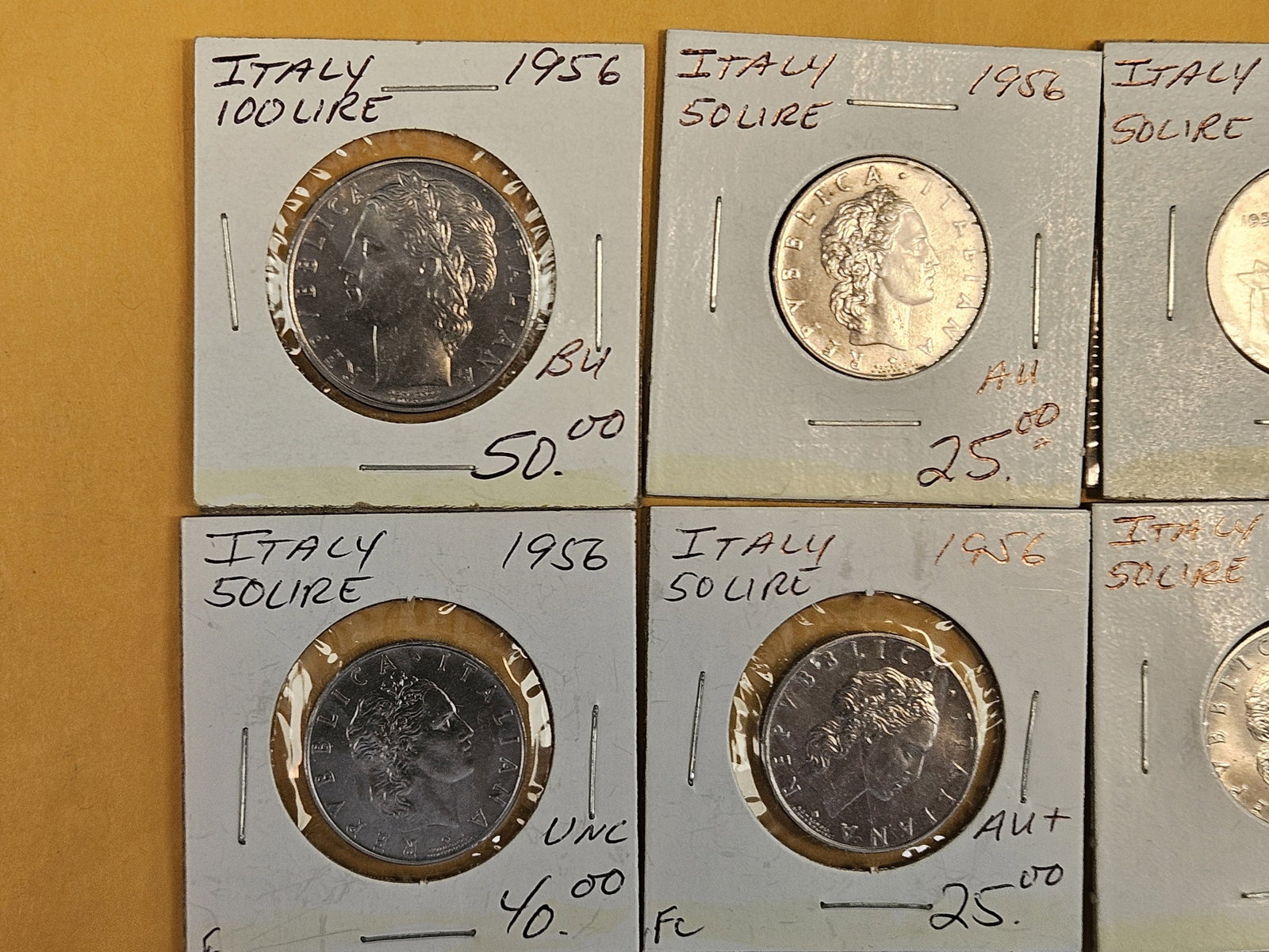 Twelve better date and-or grade Italian coins - 2