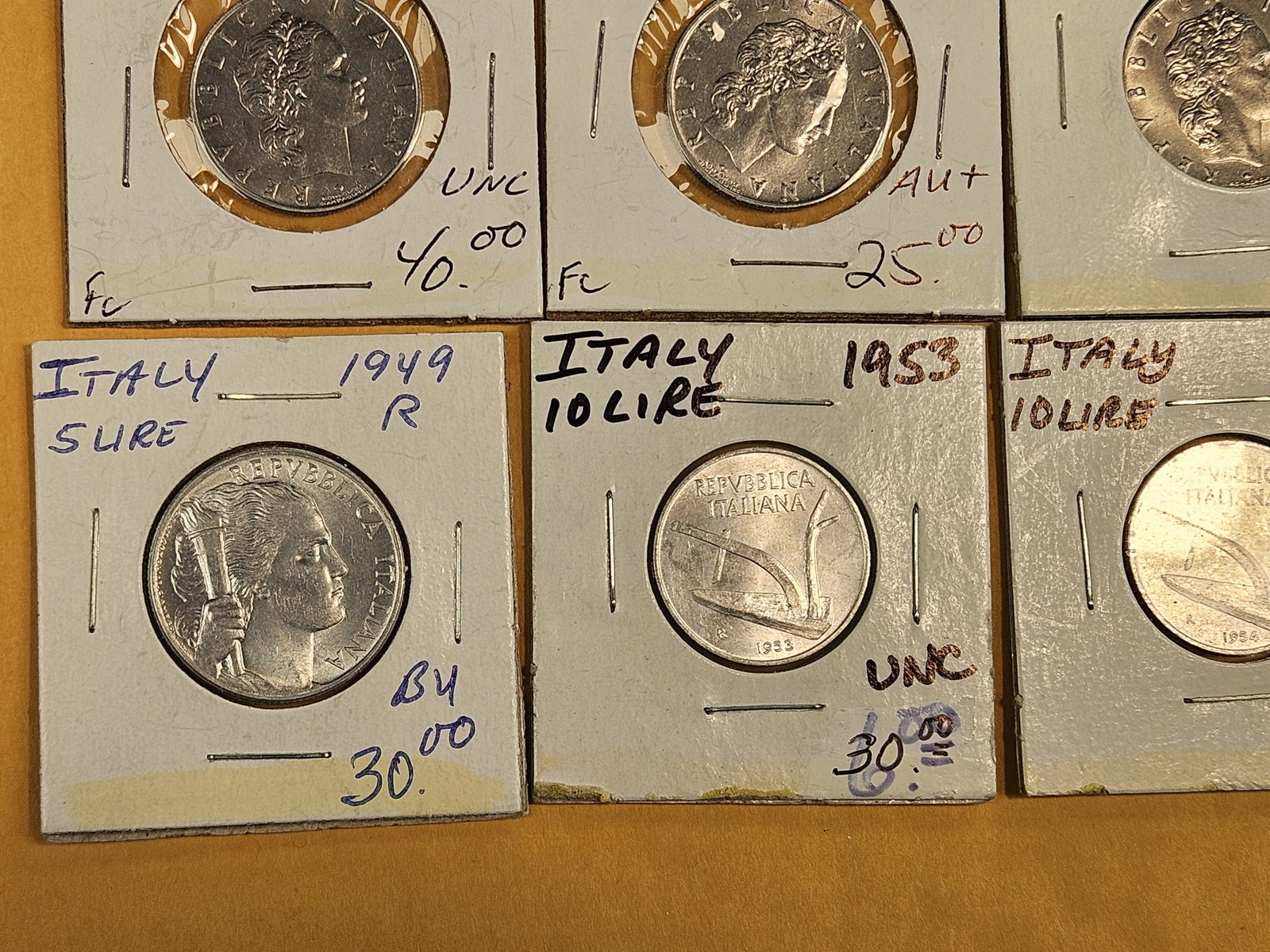 Twelve better date and-or grade Italian coins - 5