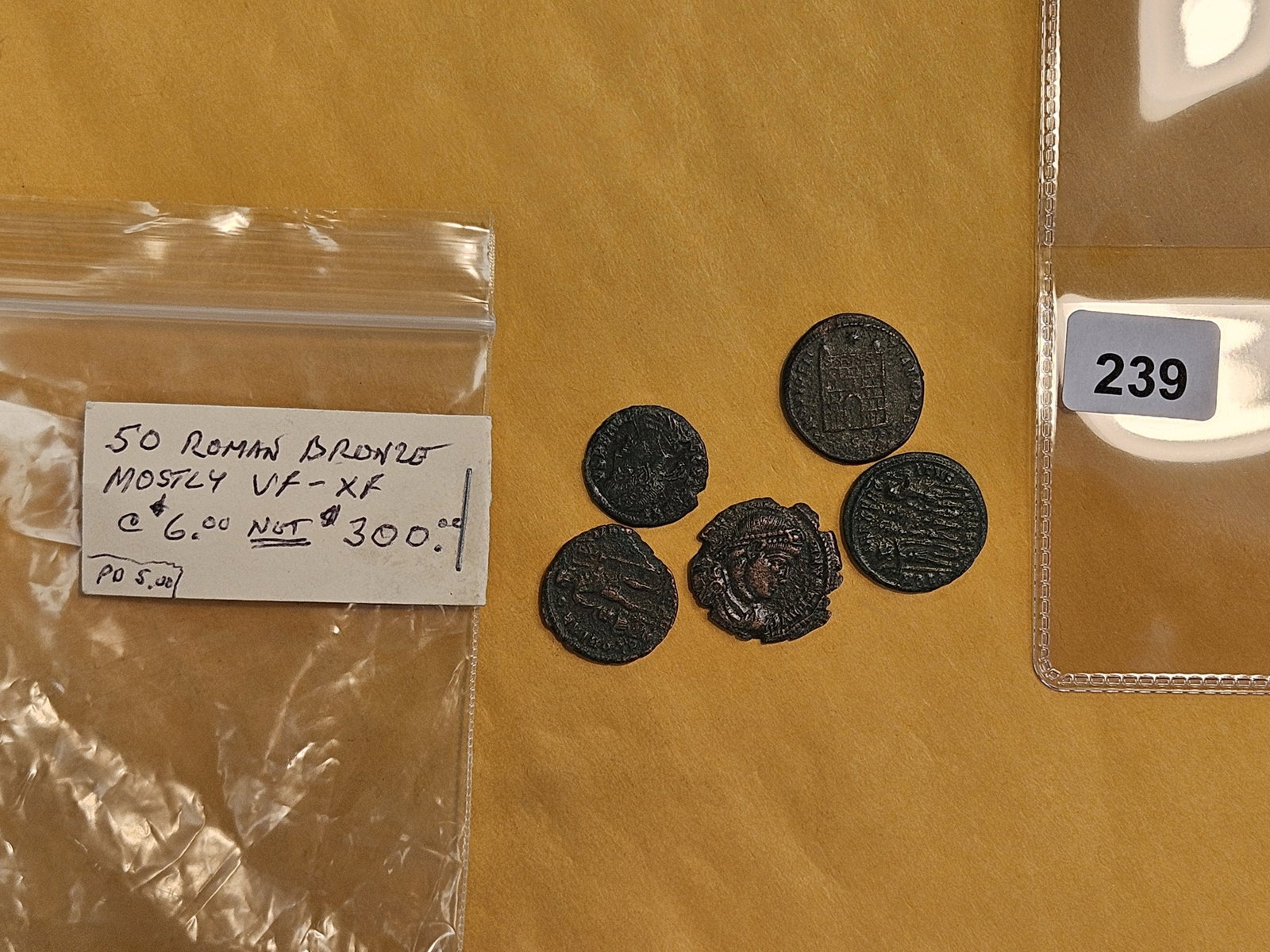 ANCIENTS! Five nicer Roman Bronze coins: Better grades!