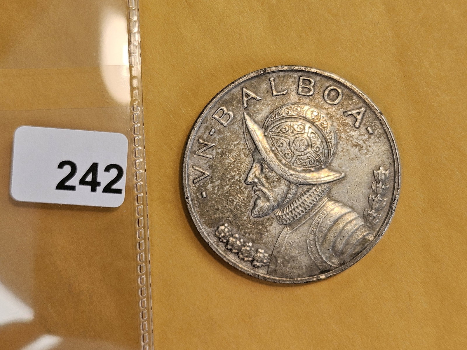 1947 Panama Silver one balboa - 2