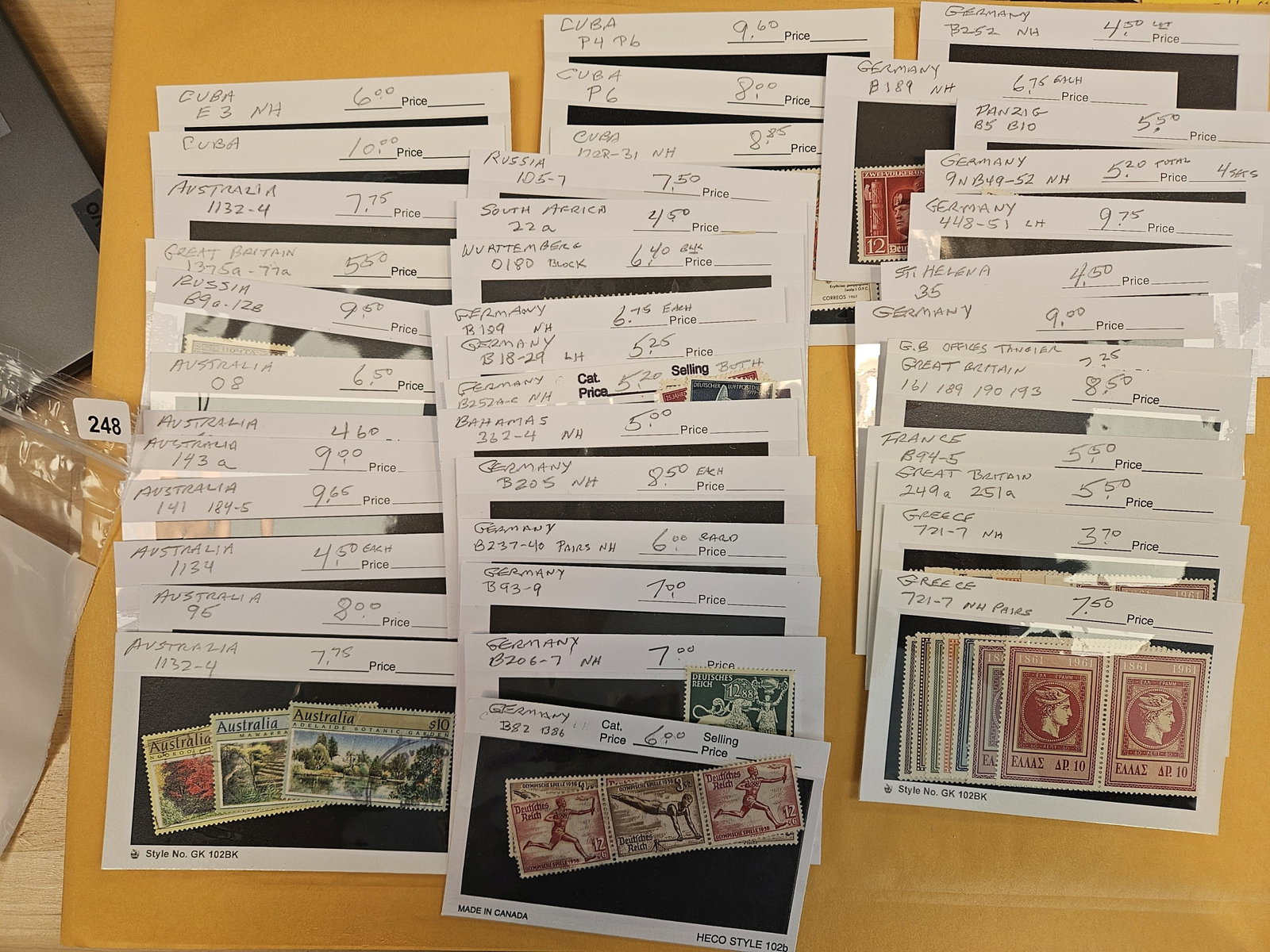 Better WORLD Philatelics: These are a continuation of the collection from Stamp Dealer Joe Kremel. He owned Kremel's Korner in Chicago. We acquired a lot of his collection and inventory. All the items are very nice with some h