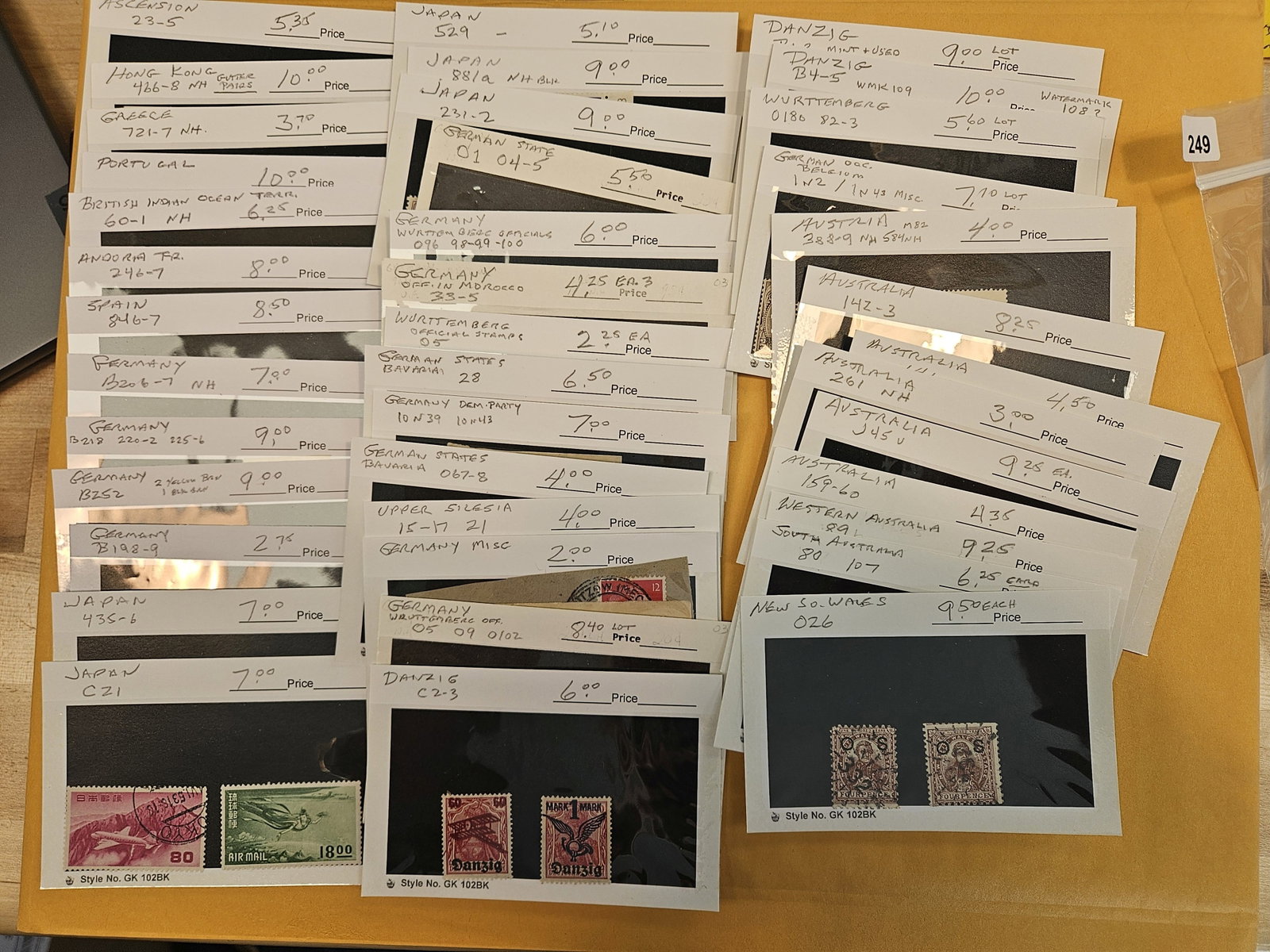 Better WORLD Philatelics: These are a continuation of the collection from Stamp Dealer Joe Kremel. He owned Kremel's Korner in Chicago. We acquired a lot of his collection and inventory. All the items are very nice with some