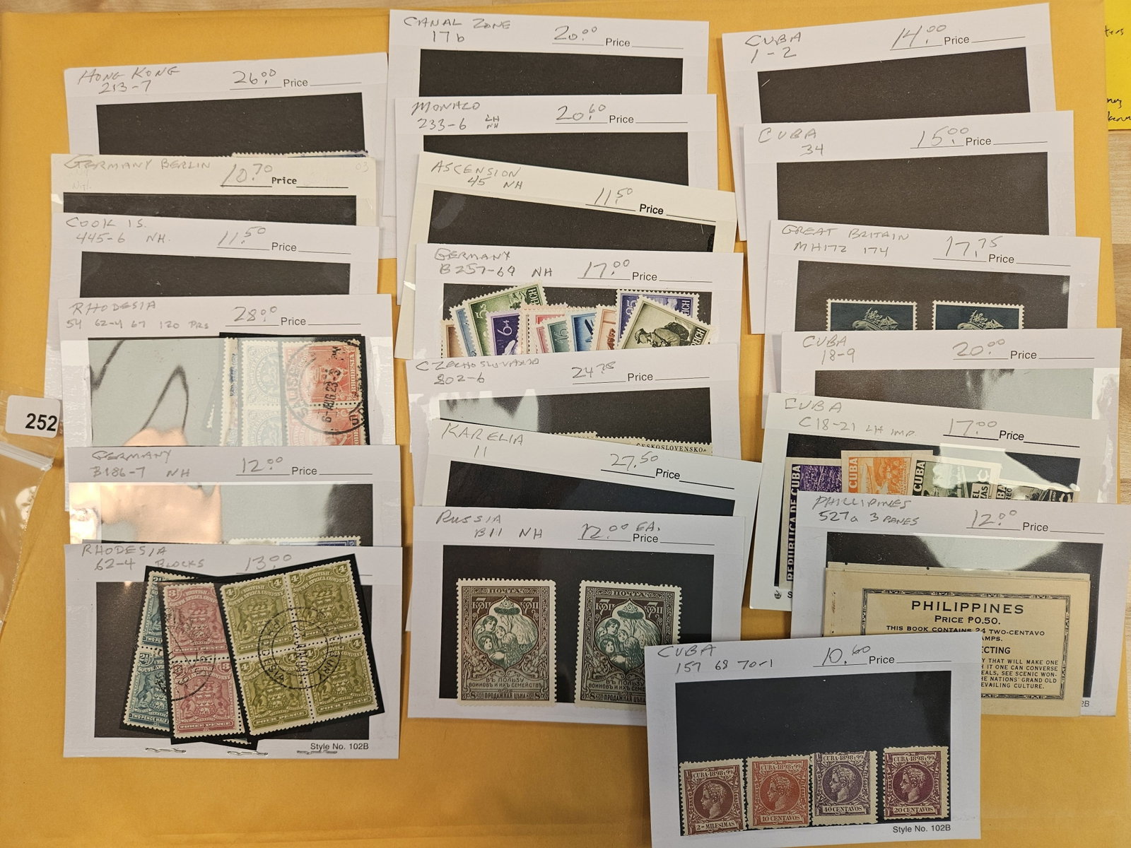 Better WORLD Philatelics: These are a continuation of the collection from Stamp Dealer Joe Kremel. He owned Kremel's Korner in Chicago. We acquired a lot of his collection and inventory. All the items are very nice with some