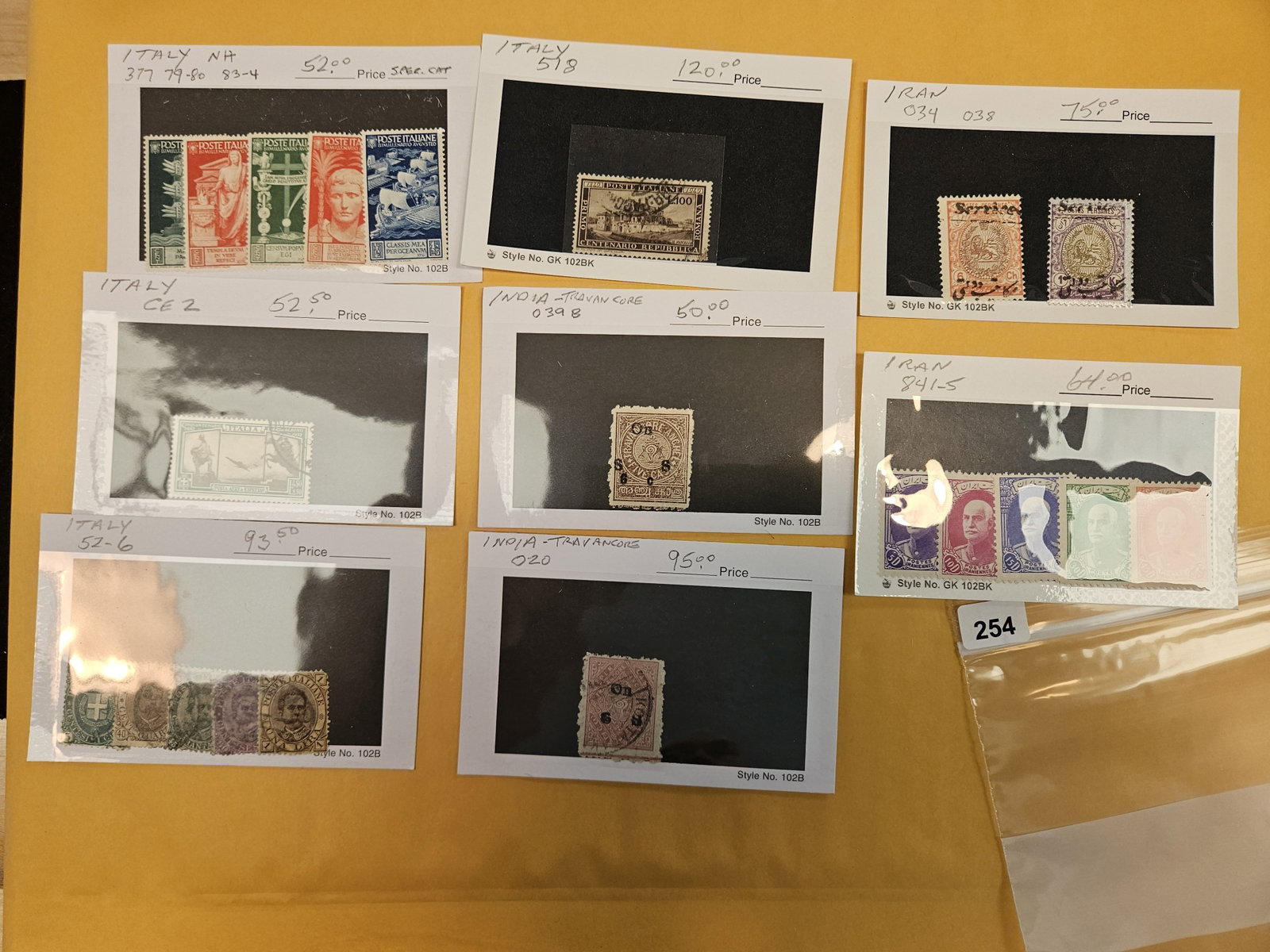 Better WORLD Philatelics: These are a continuation of the collection from Stamp Dealer Joe Kremel. He owned Kremel's Korner in Chicago. We acquired a lot of his collection and inventory. All the items are very nice with some