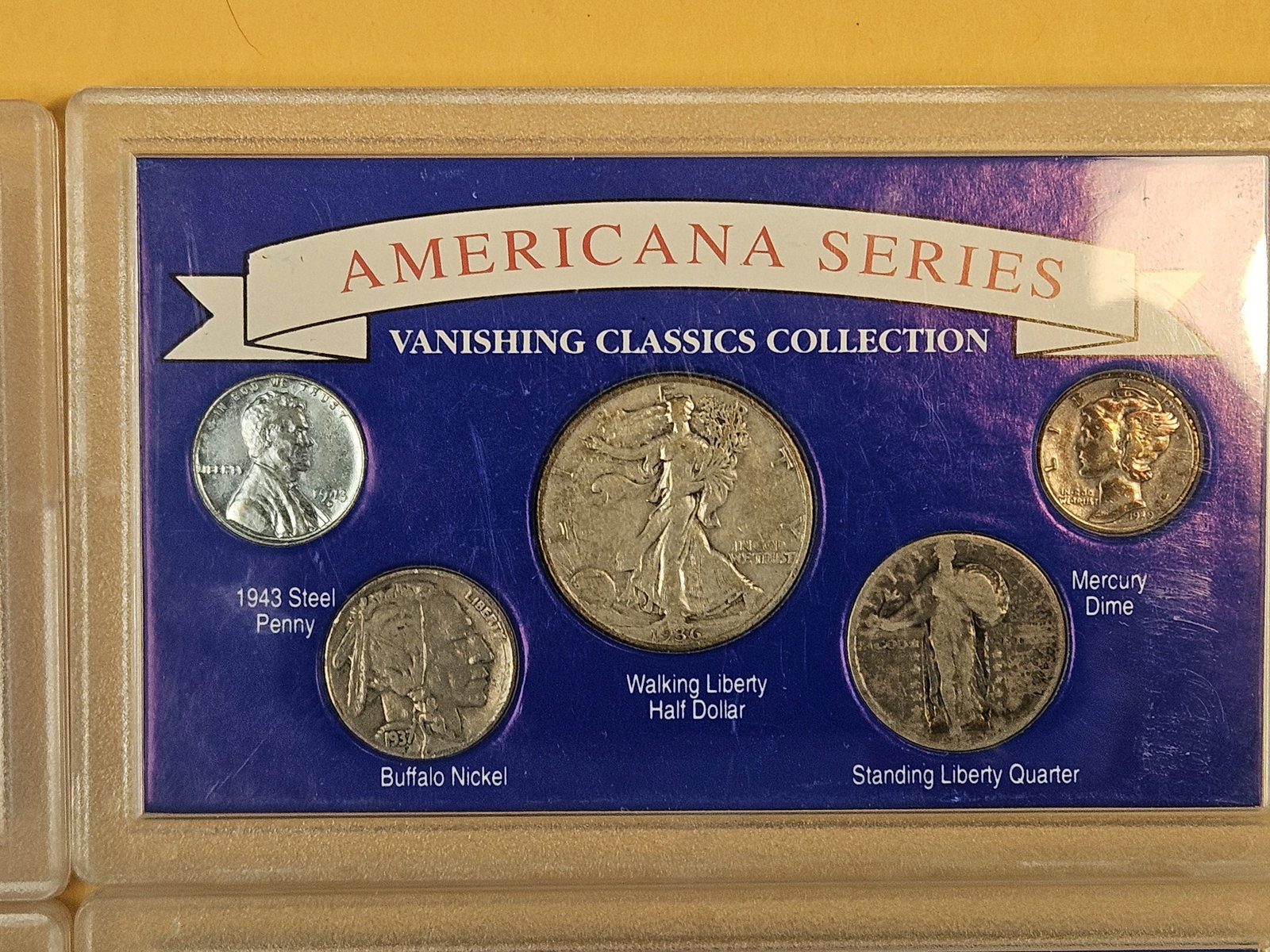 Four mixed Silver Coin sets - 4