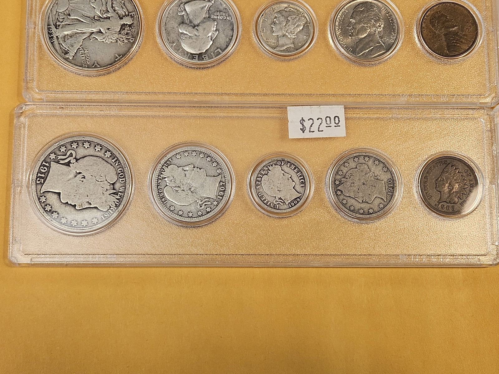 Four mixed Silver Coin sets - 3