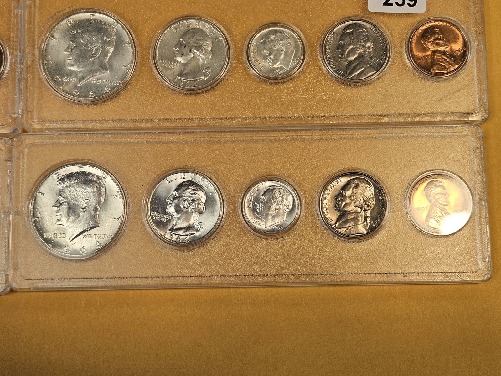 Four mixed Silver Coin sets - 5