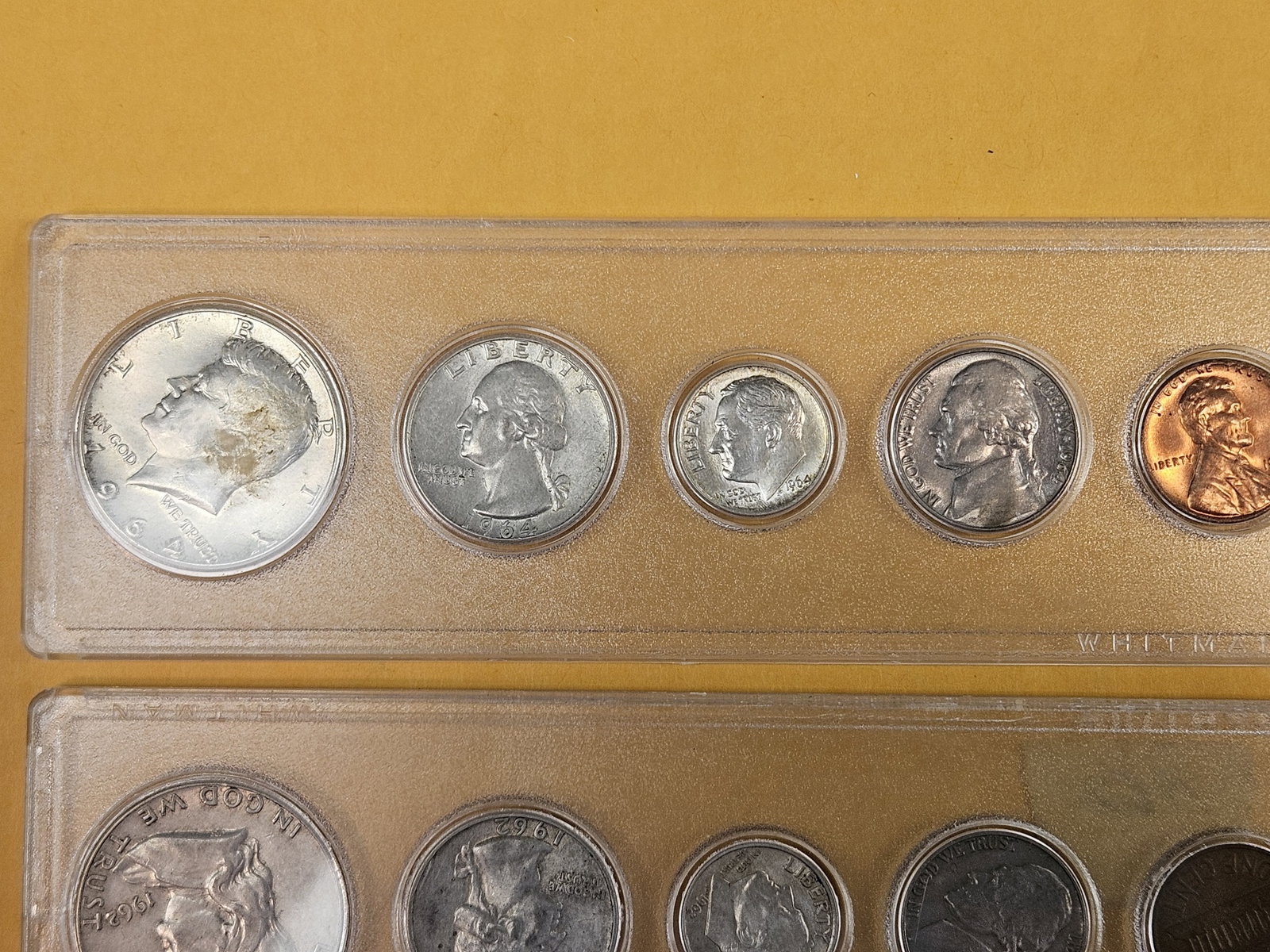 Four mixed Silver Coin sets - 2