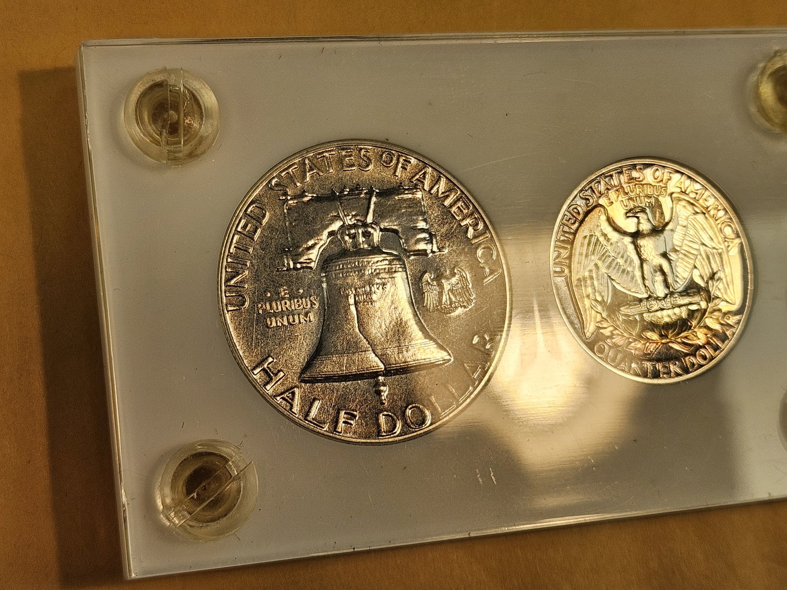 GEM! 1961 US Silver Proof Set - 10