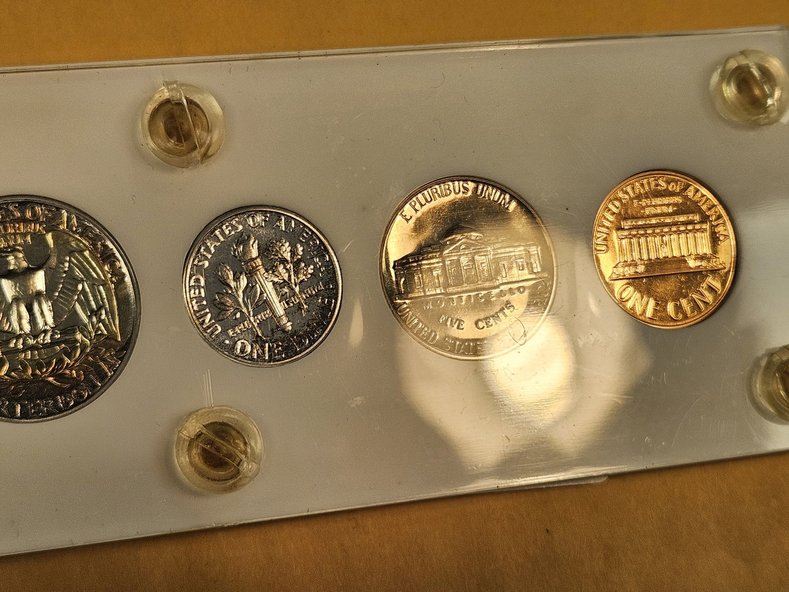GEM! 1961 US Silver Proof Set - 12