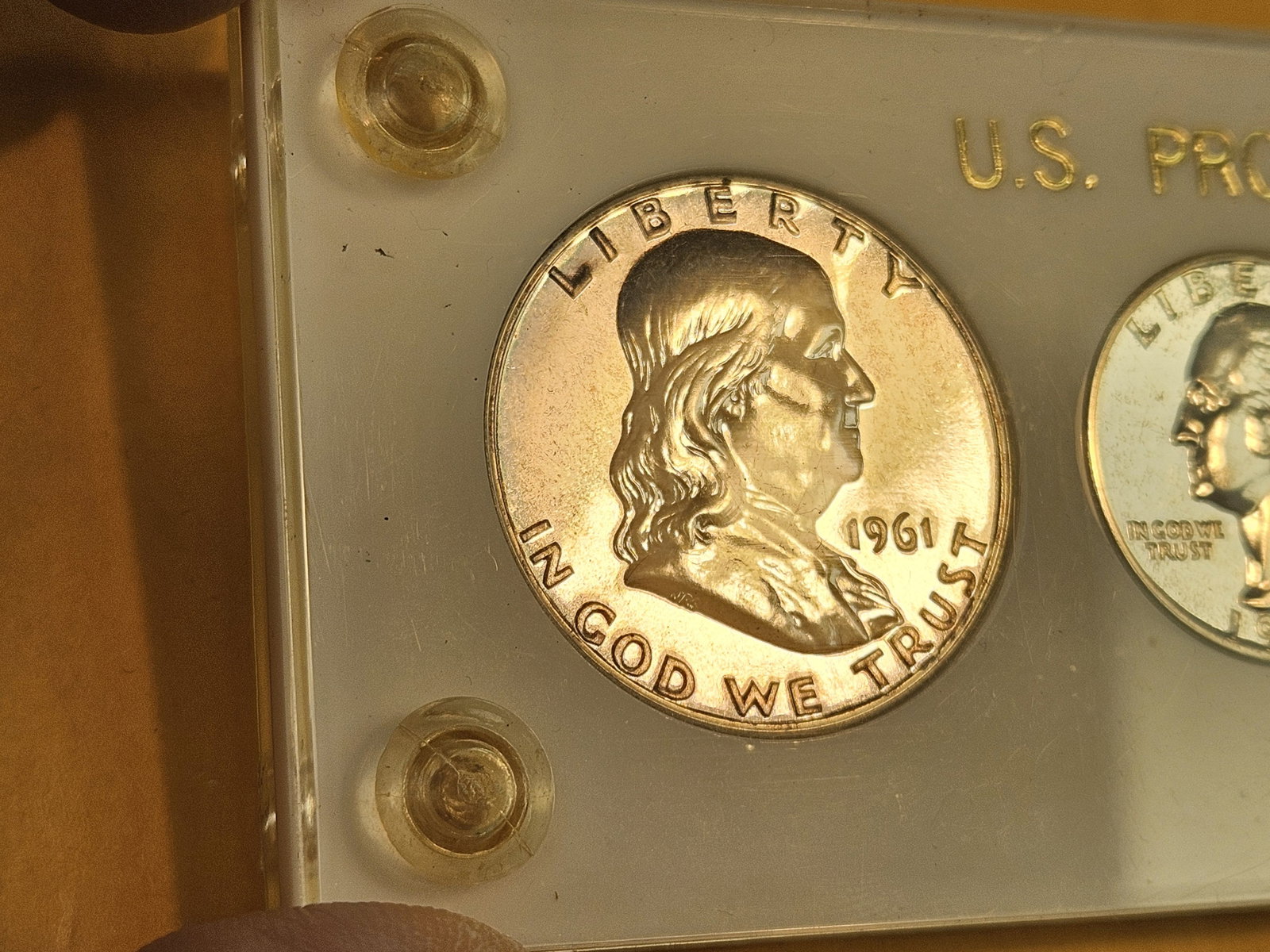 GEM! 1961 US Silver Proof Set - 5