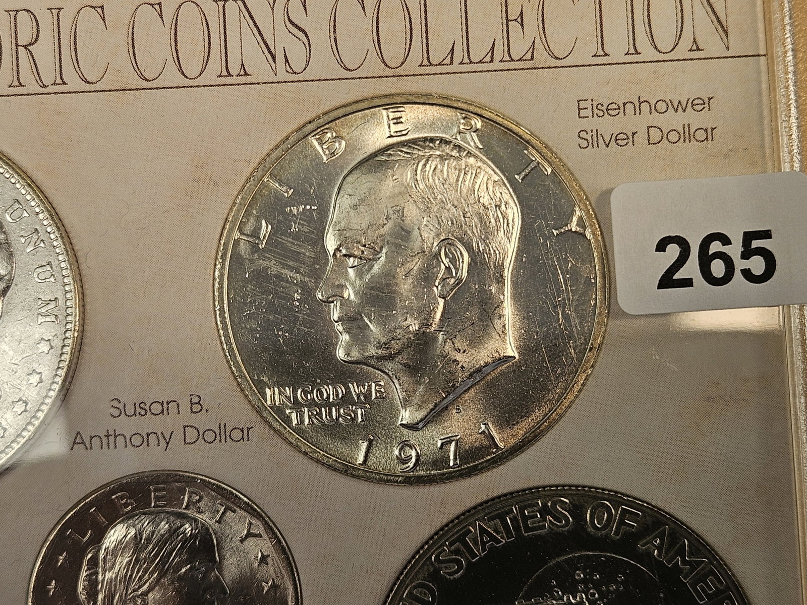 Four Silver Dollar Collection - 4