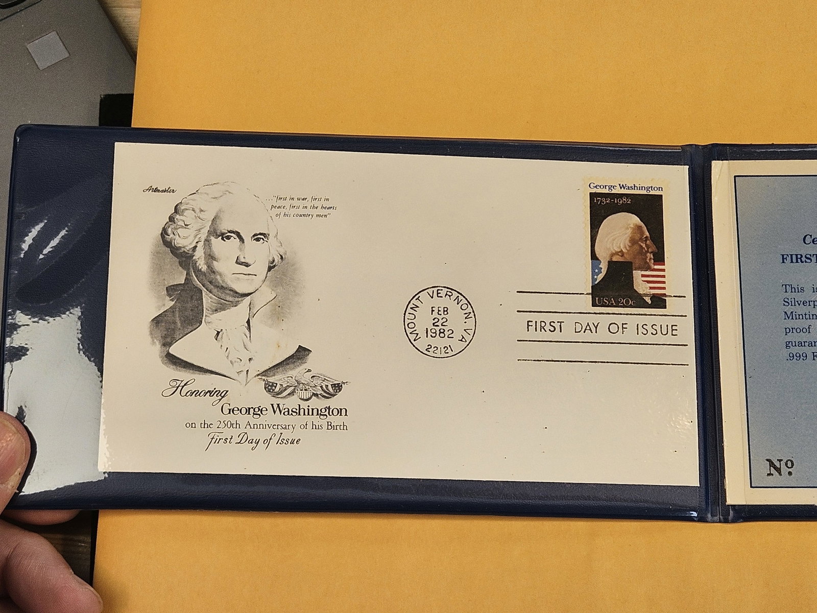 The Washington Silverpiece 250th Anniversary - 2