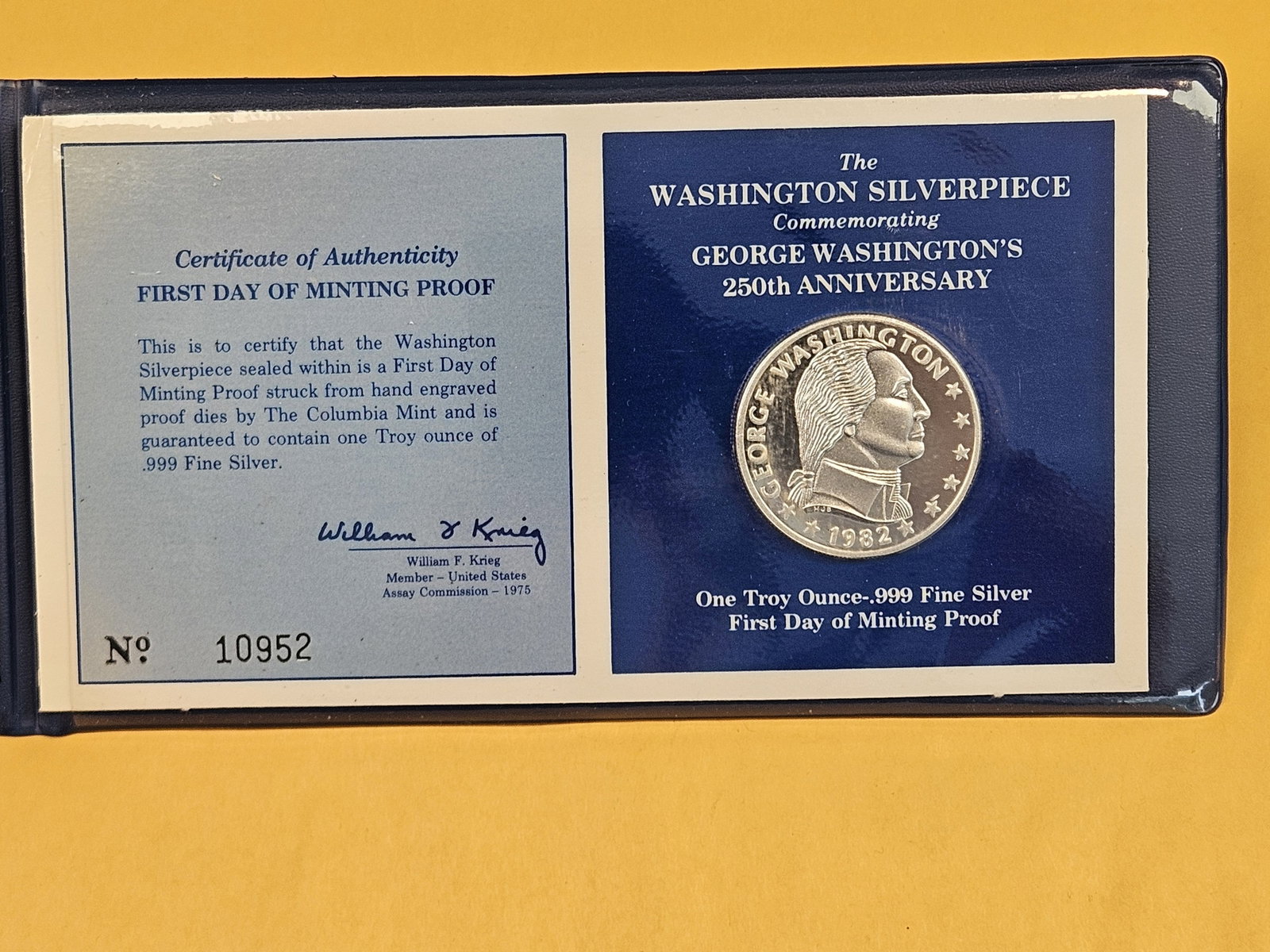 The Washington Silverpiece 250th Anniversary - 3