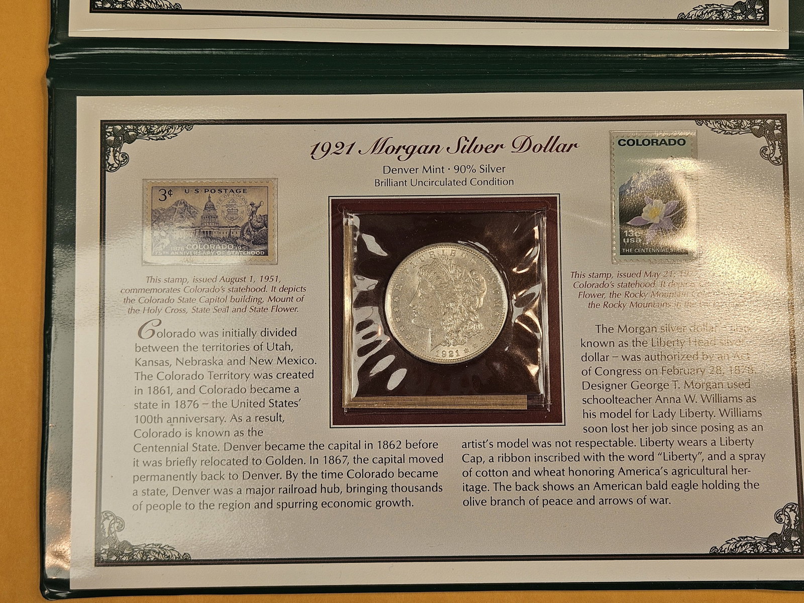The Only Denver Mint Morgan Silver Dollar - 3