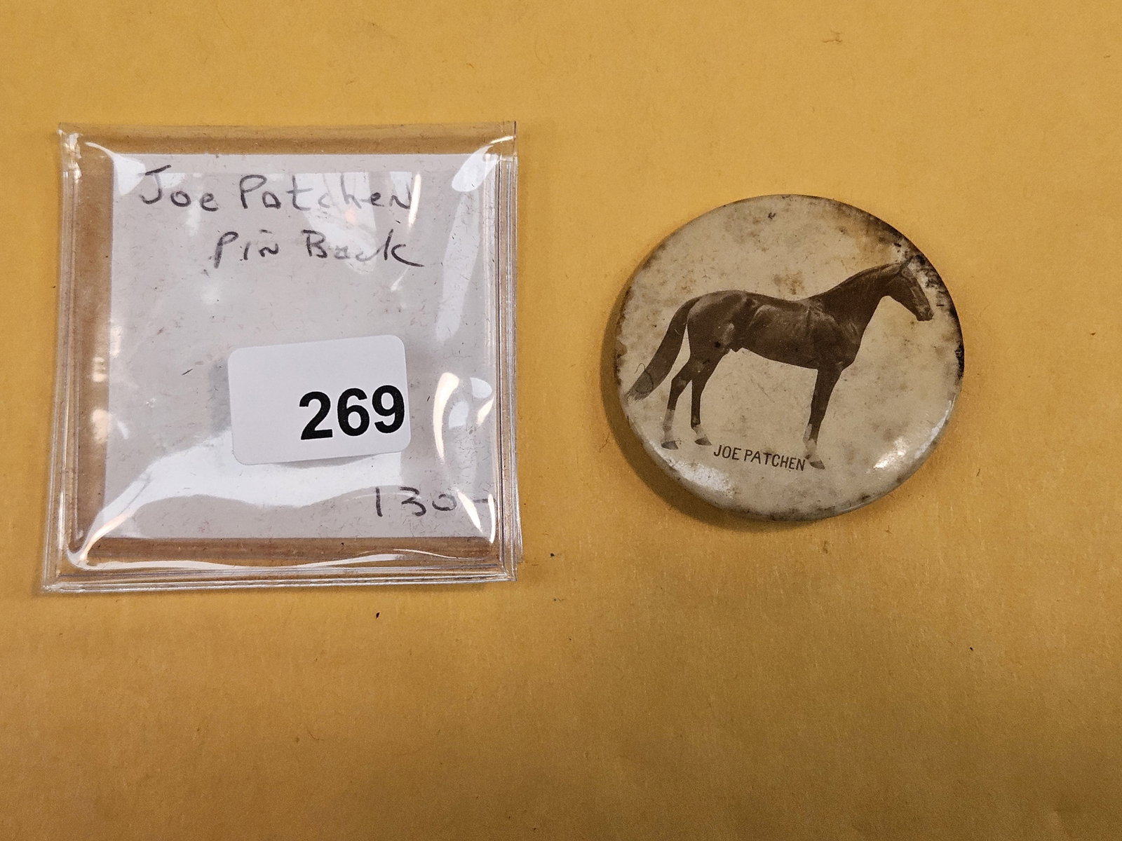 Scarce Pinback!: Joe Patchen