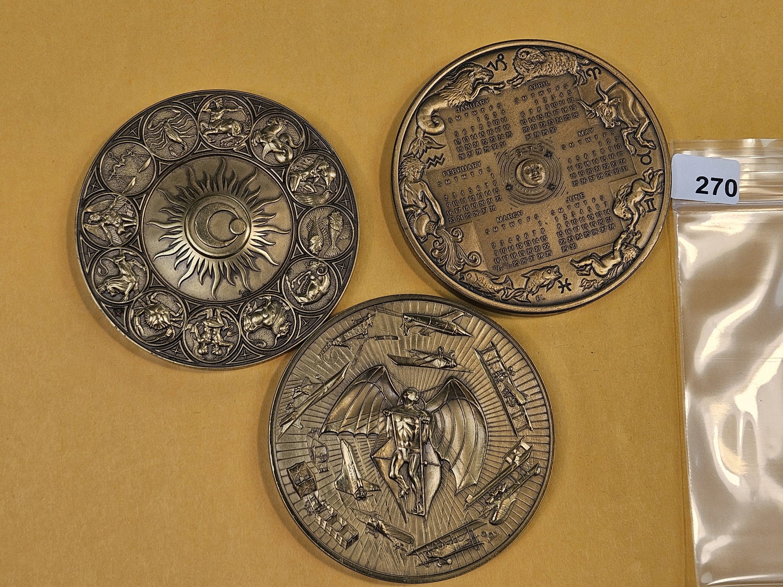 Three large, Medallic Art Company medals - 3