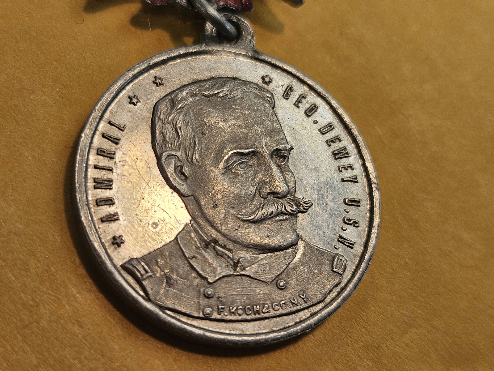 Another cool Admiral George Dewey Pin-Pendant - 3