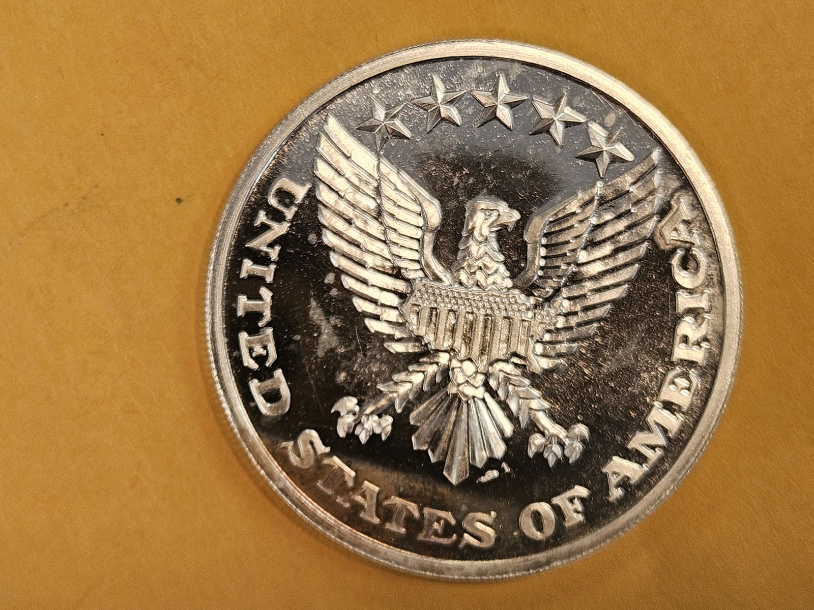 GEM Proof .999 fine silver Kennedy Token - 3