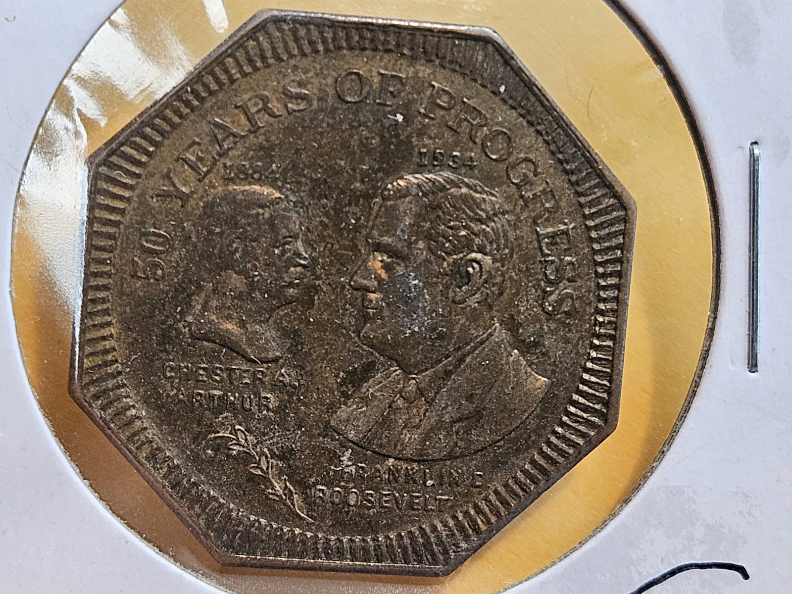 Scarce 50 years of Progress token - 4