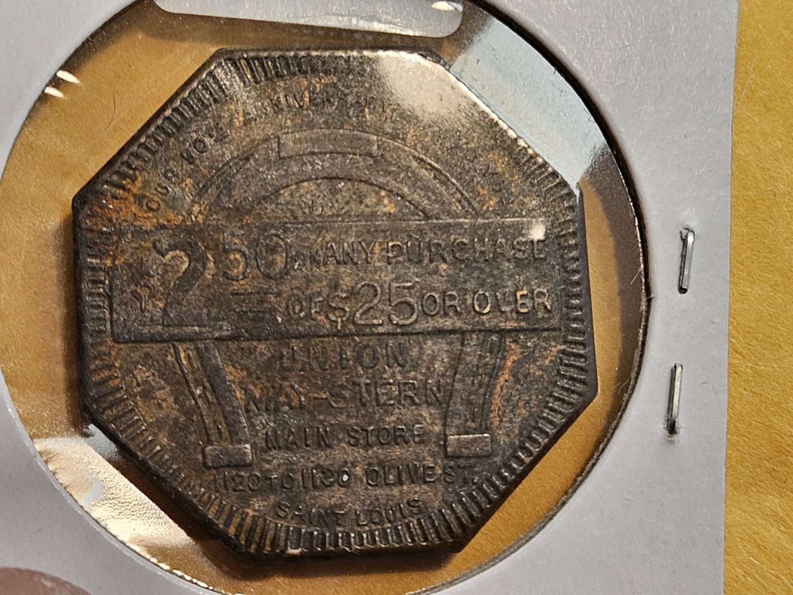 Scarce 50 years of Progress token - 5
