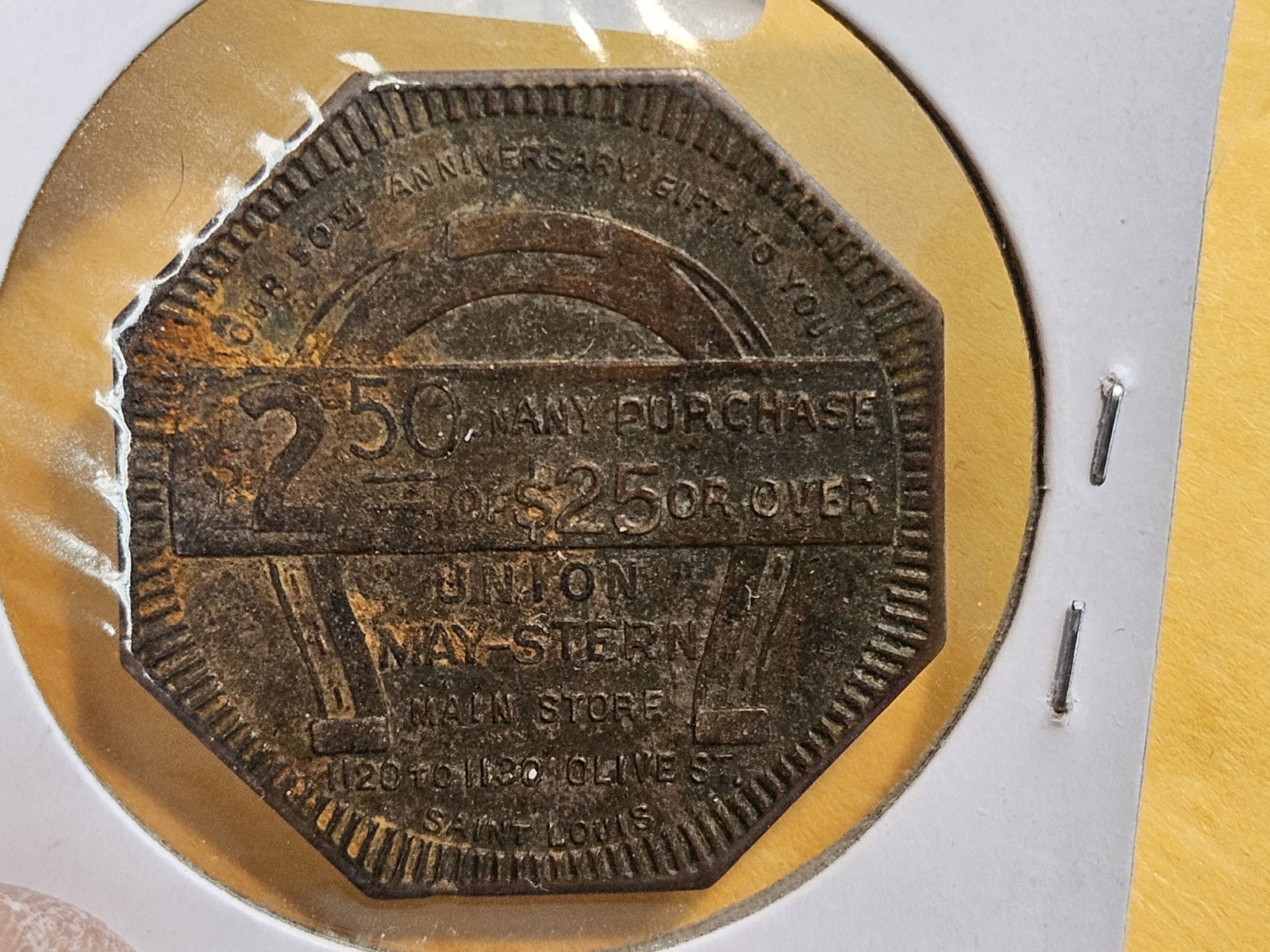 Scarce 50 years of Progress token - 6